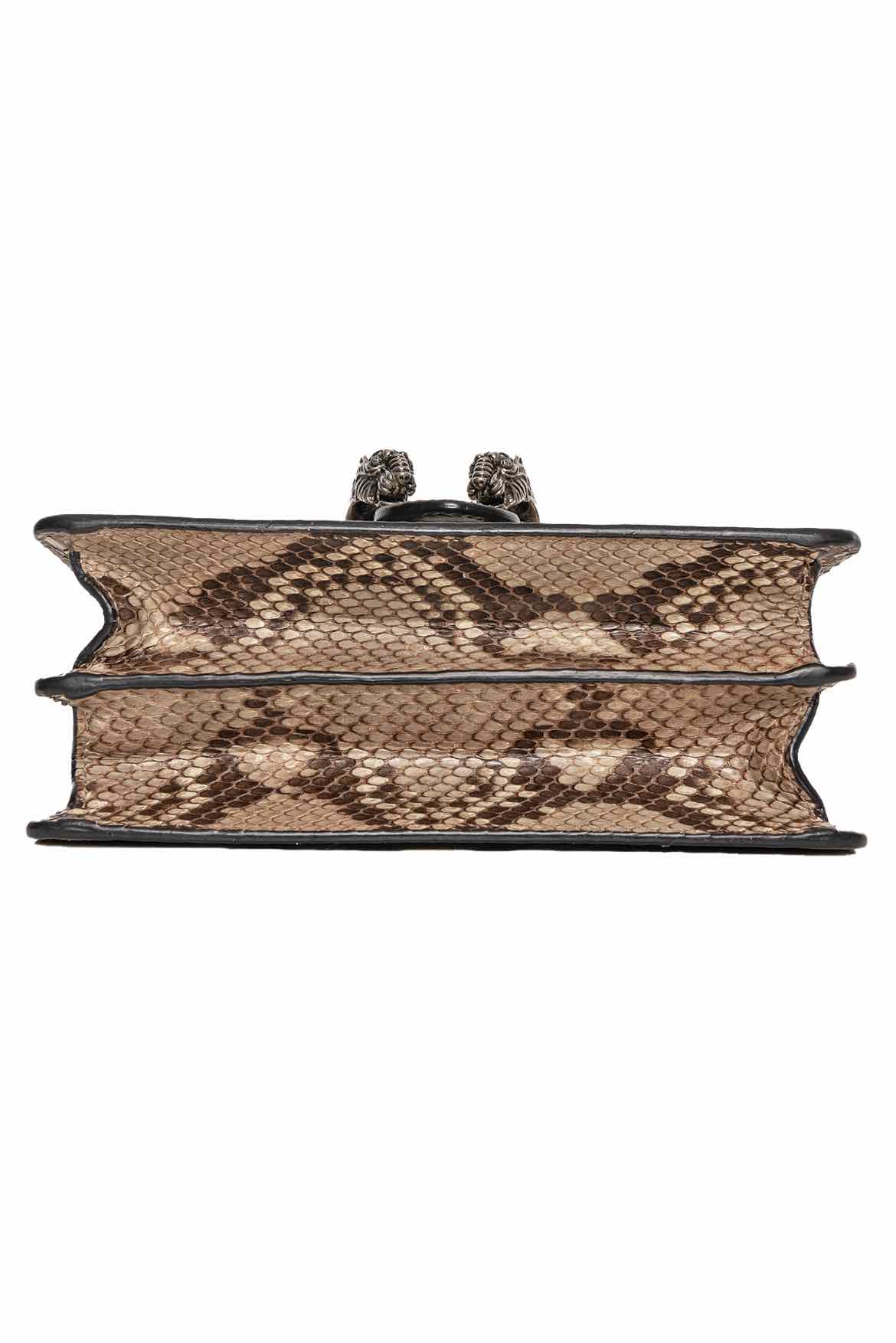 Gucci Mini Python Bamboo Dionysus Purse - Image 6