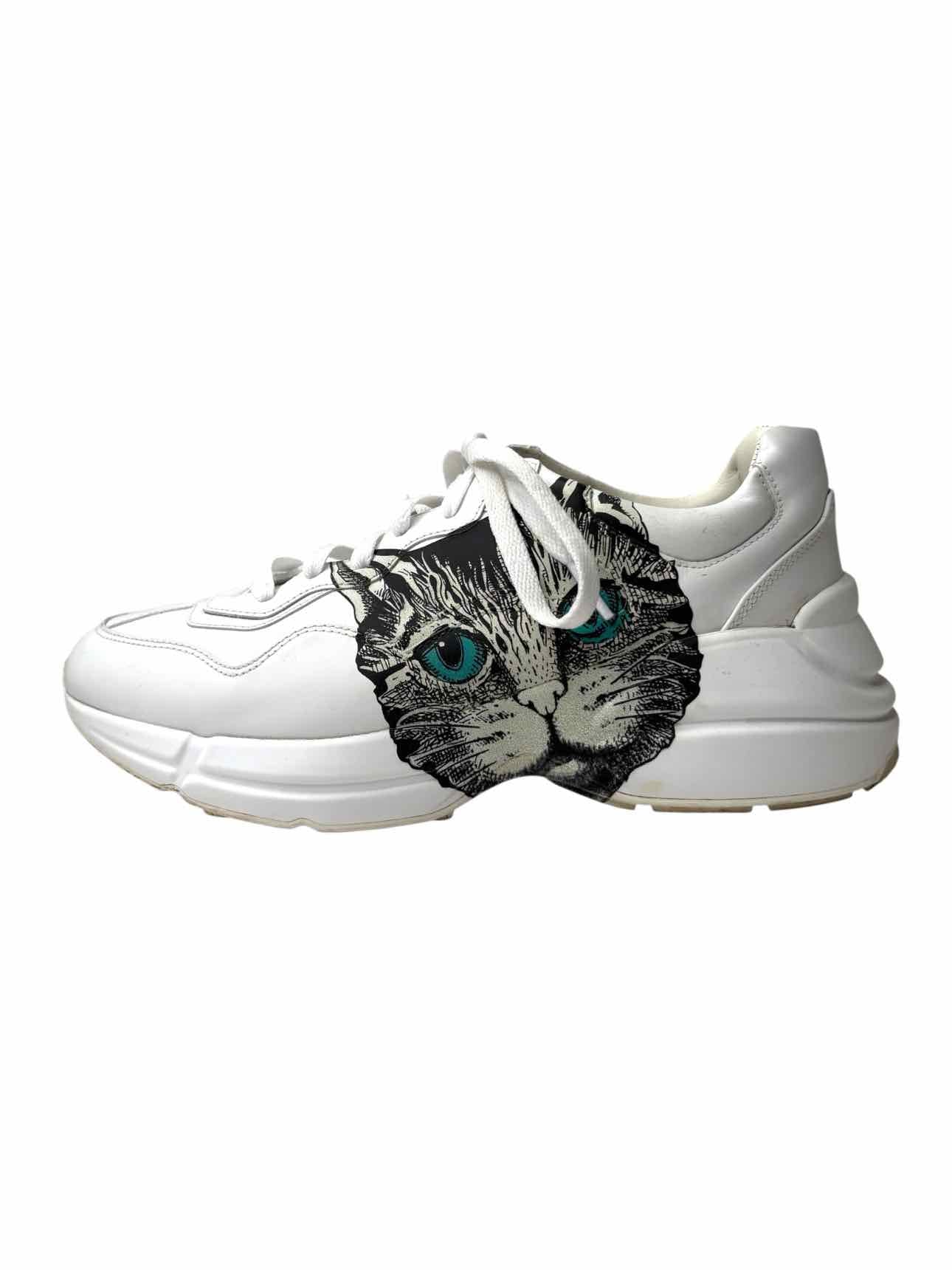 Gucci Mystic Cat Rhton Size 39 Sneaker - Image 3