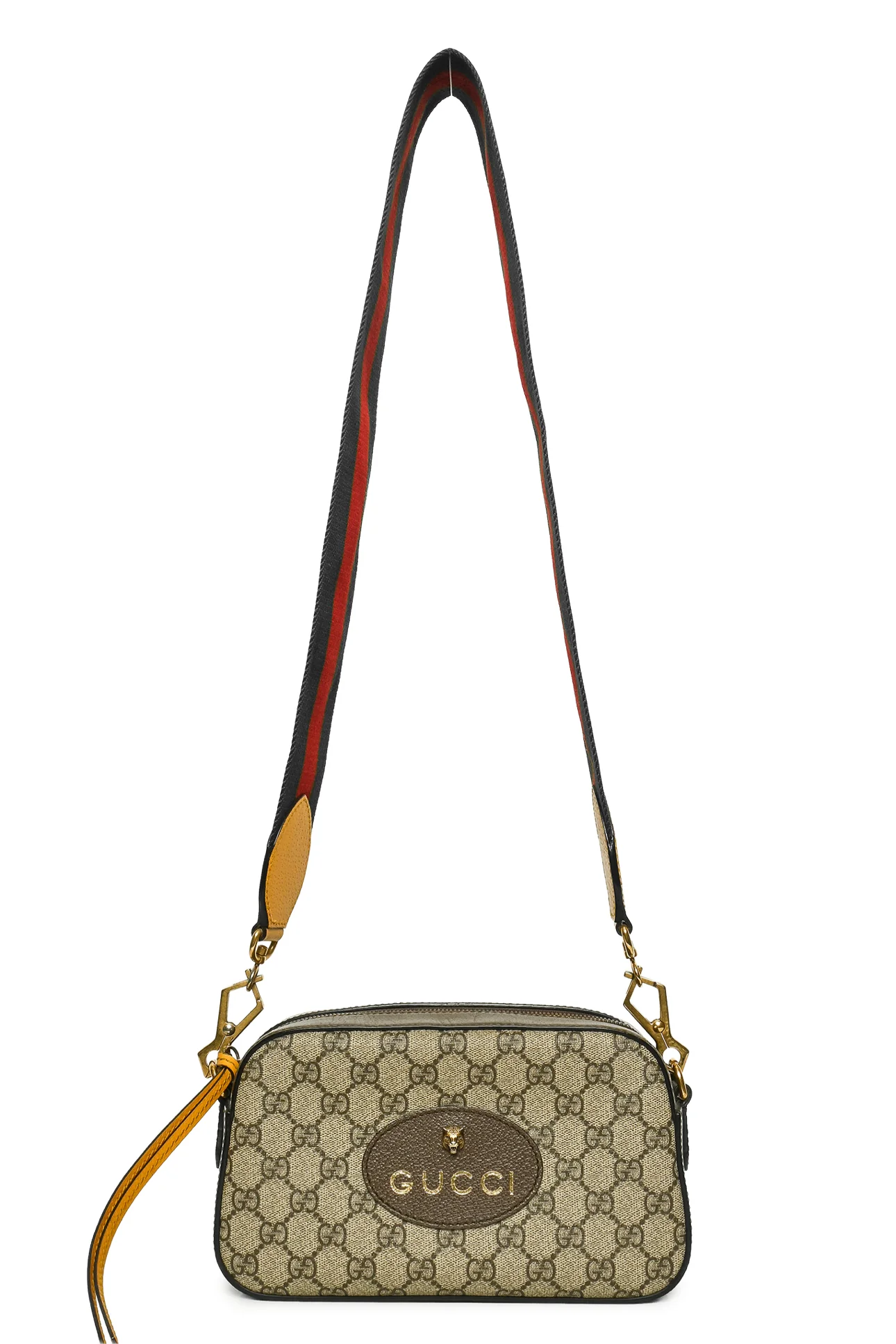 Gucci Neo Vintage GG Supreme Monogram Web Crossbody - Image 5