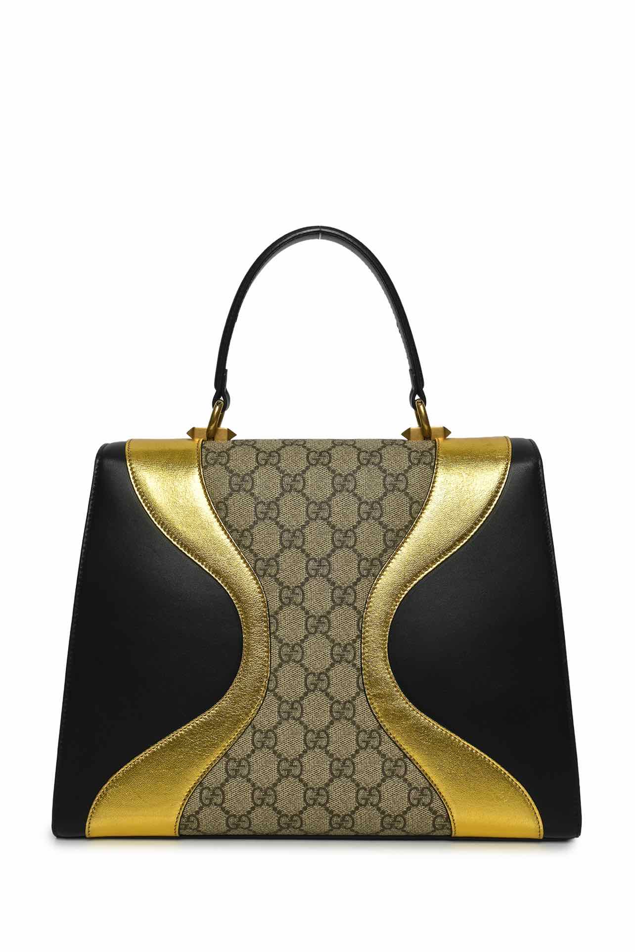 Gucci Osiride Medium GG Supreme Top Handle Tote - Image 3