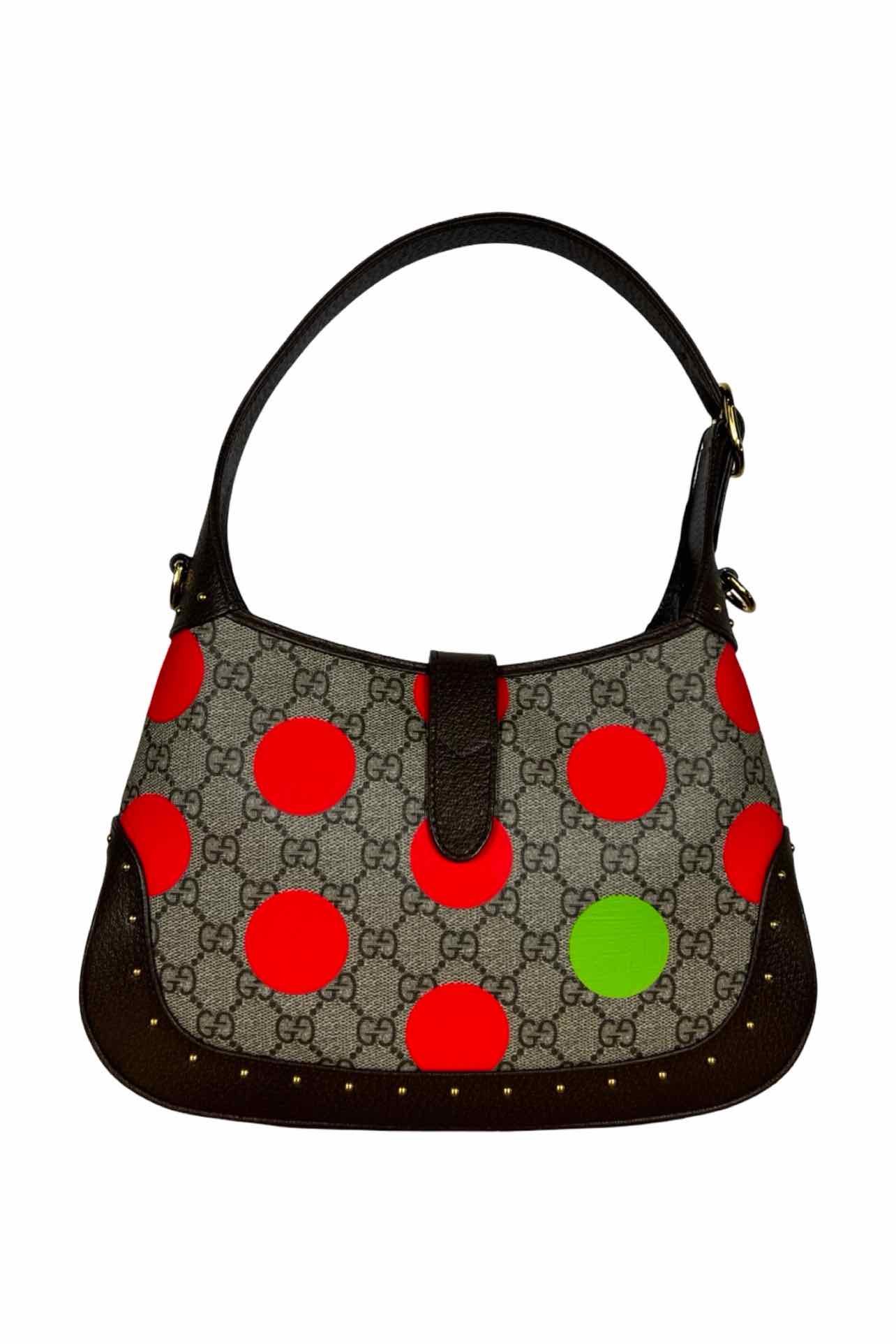 Gucci Polka Dot Studded Small Jackie - Image 3