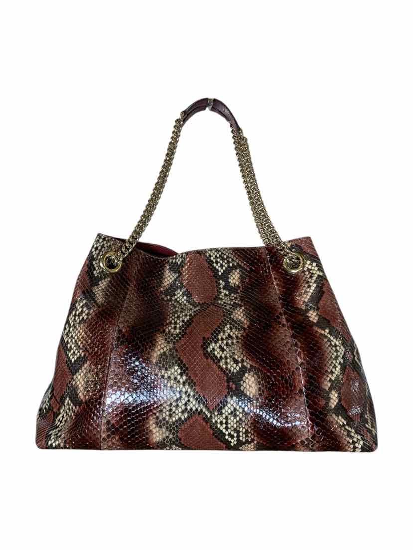 Gucci Python Soho Chain Tote Bag - Image 3