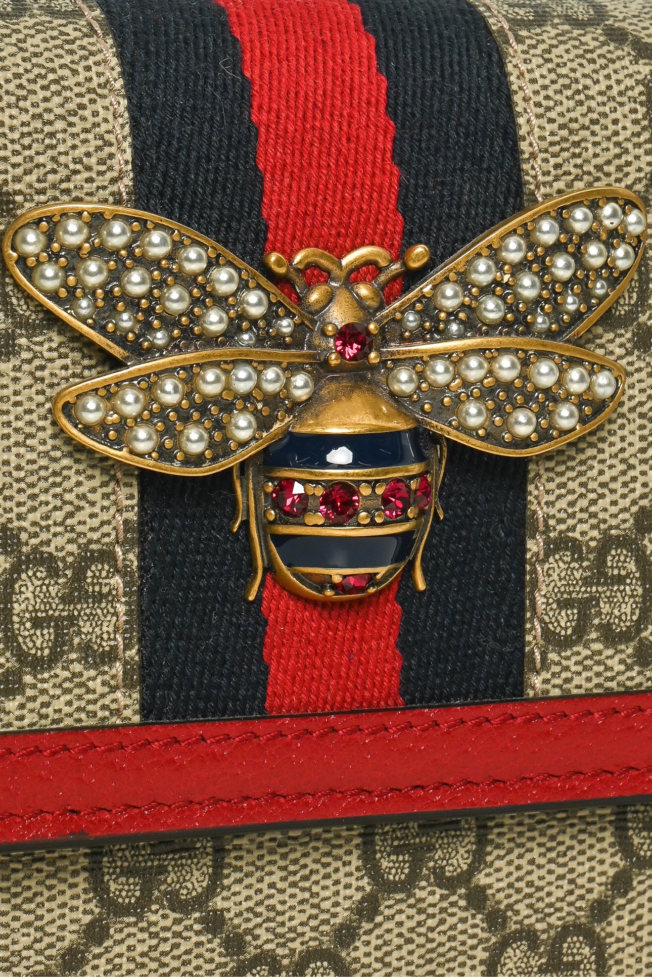 Gucci Queen Margaret Wallet On Chain Crossbody - Image 6