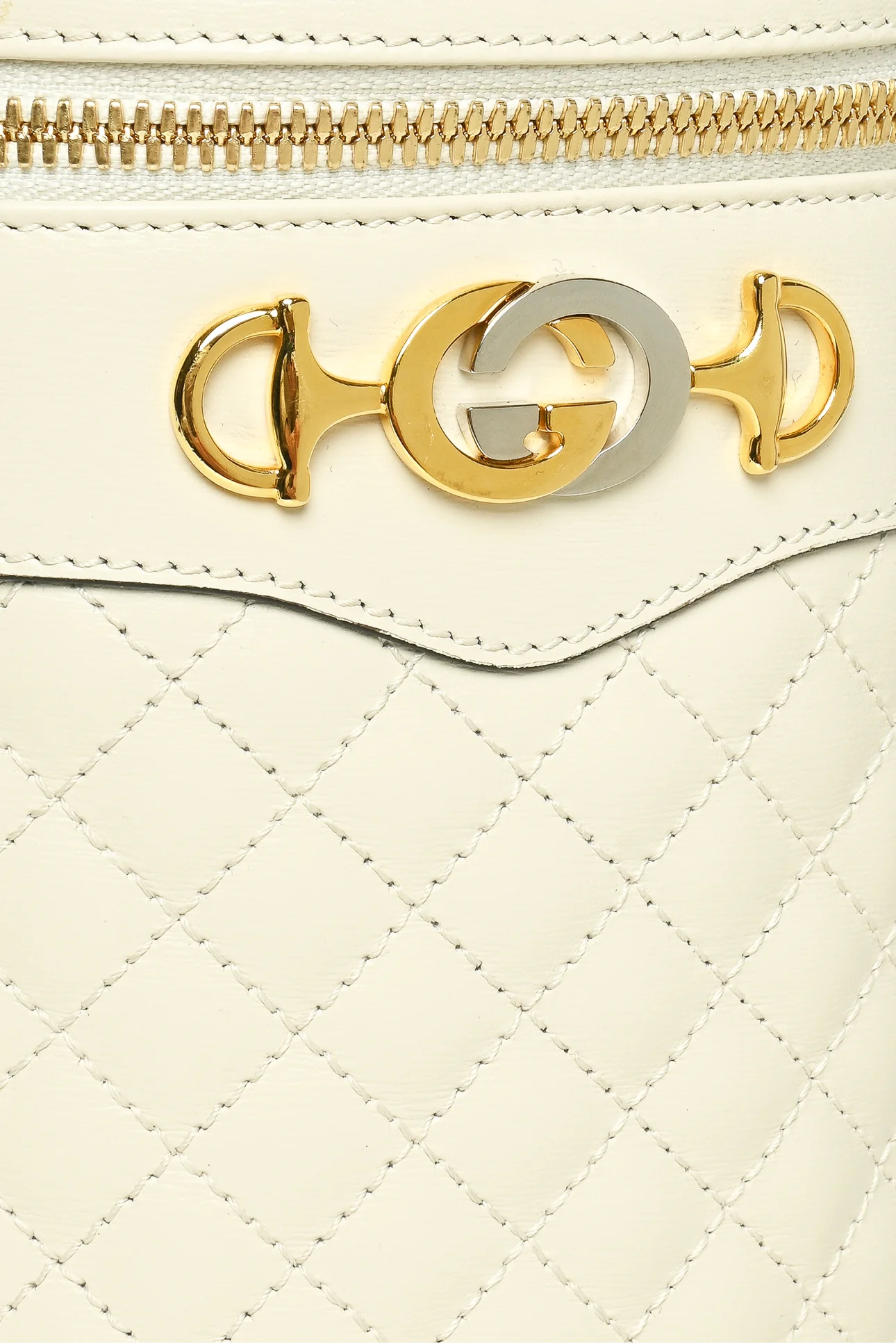 Gucci Quilted Leather Trapuntata Zumi Crossbody/Belt Bag - Image 6