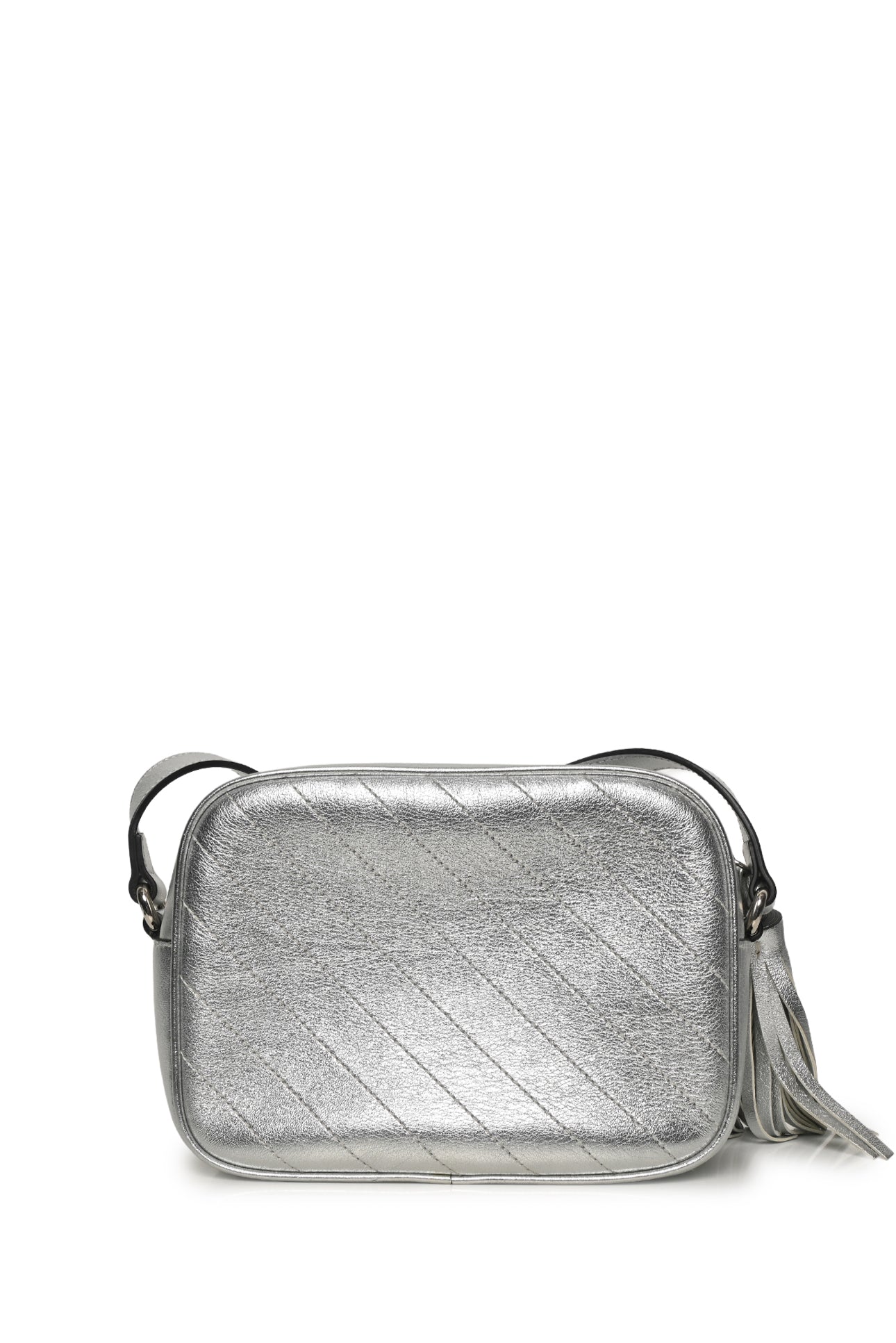 Gucci Quilted Metallic Leather Blondie Small Crossbody Shoulder Bag - Image 3