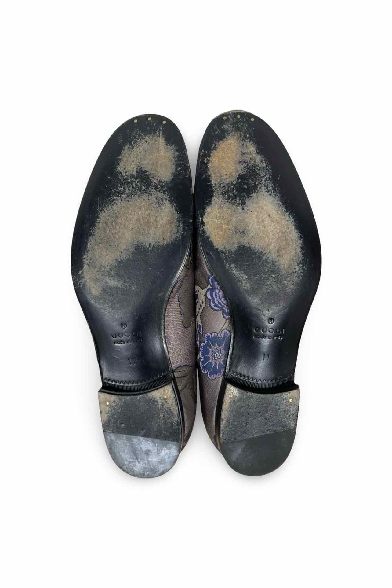 Gucci Size 11 Men's Floral Loafer - Image 5