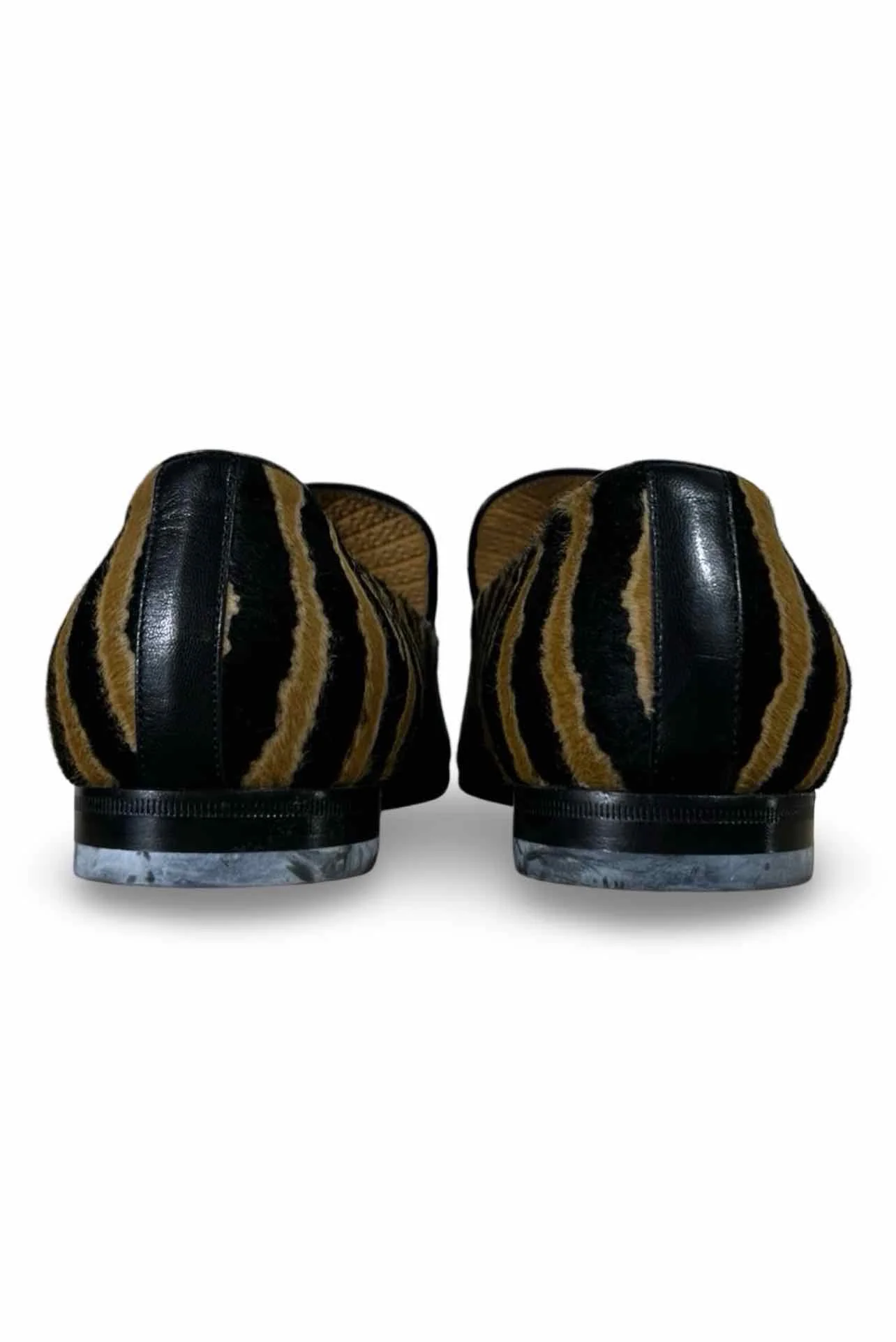 Gucci Size 11 Men's Zebra Loafer - Image 4