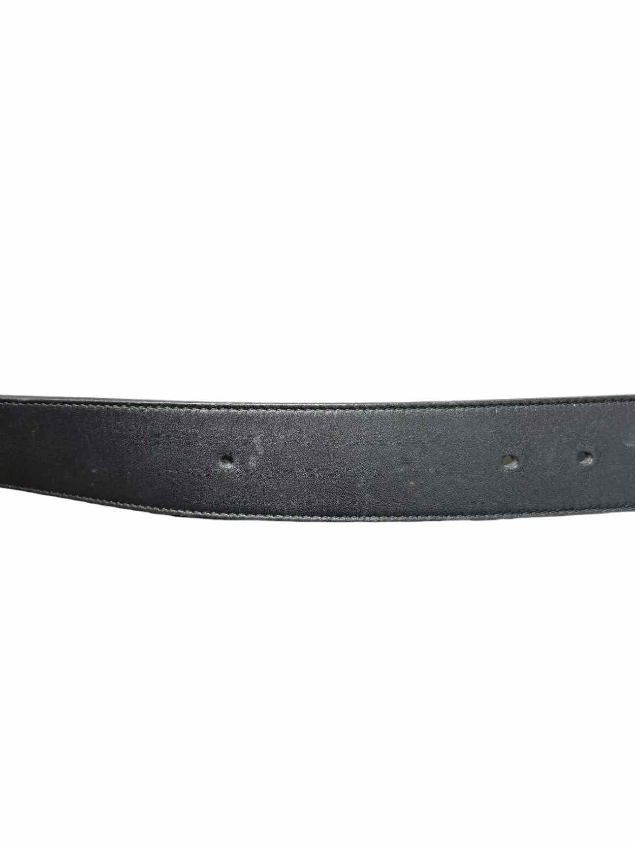Gucci Size 32 Torchon Logo Buckle Leather Belt - Image 10