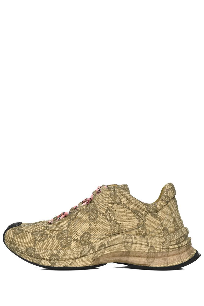 Gucci Size 36 2024 Ultralight Plume Calfskin GG Run Sneaker - Image 3