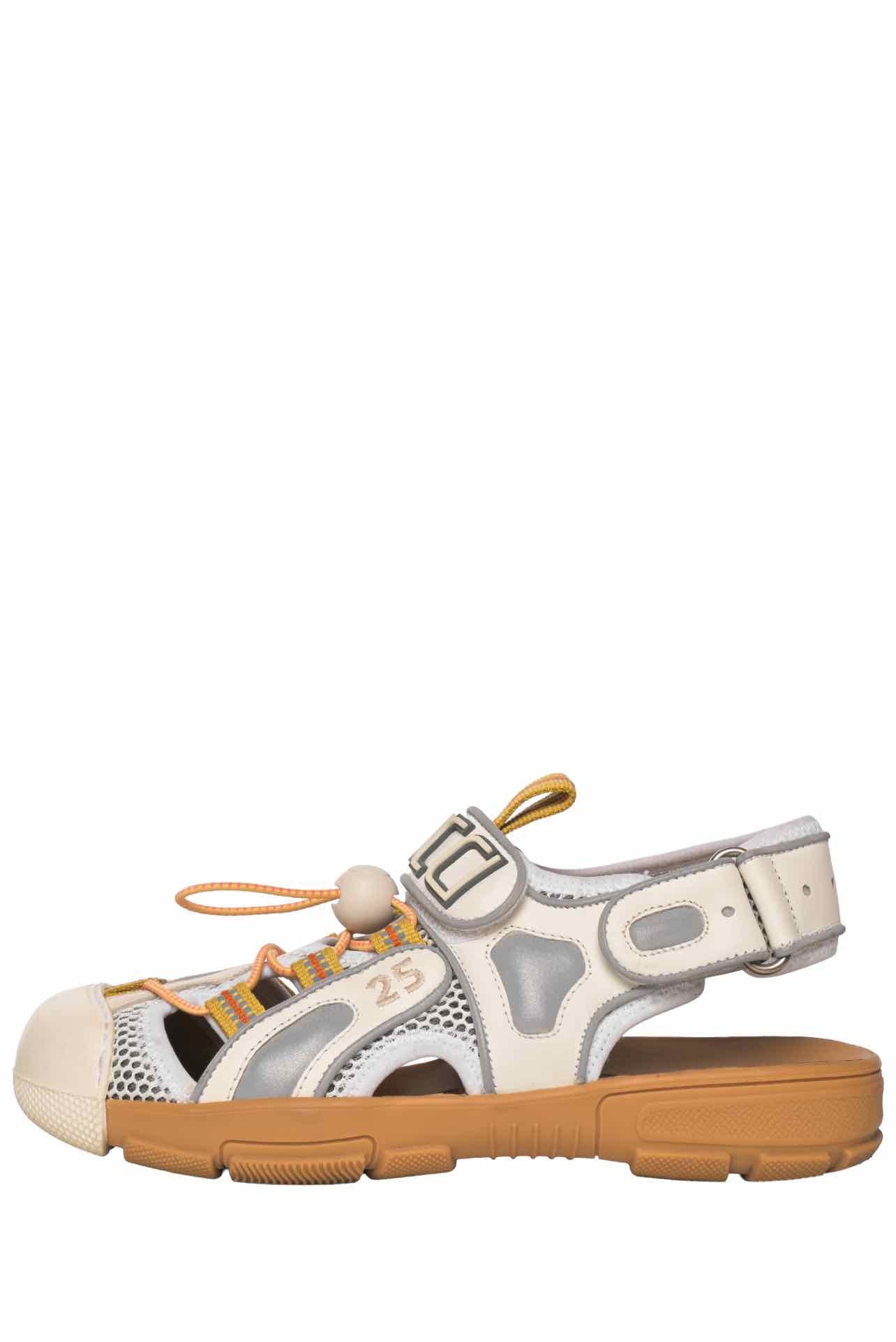Gucci Size 36 Tinsel Sport Sandals - Image 3