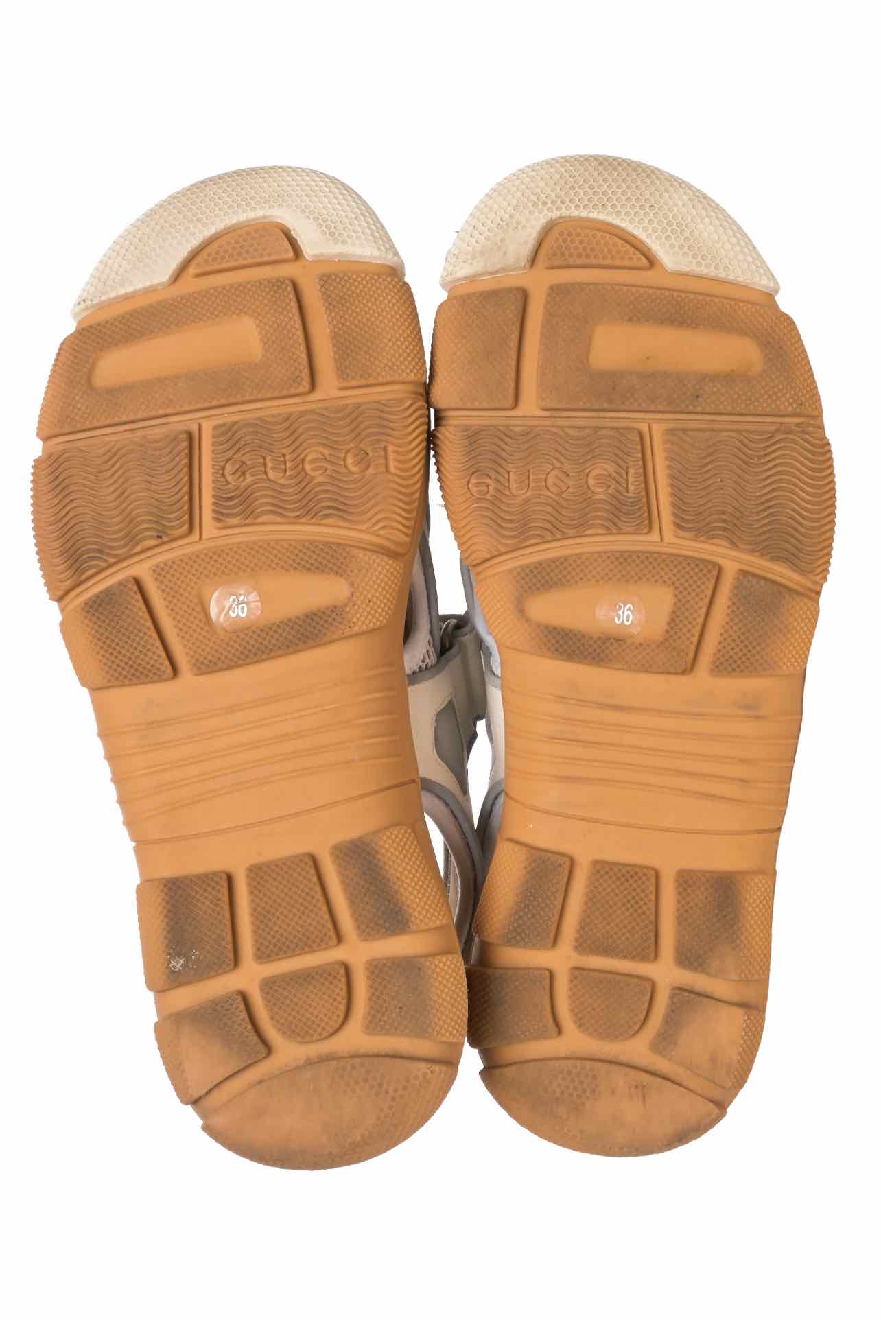 Gucci Size 36 Tinsel Sport Sandals - Image 6
