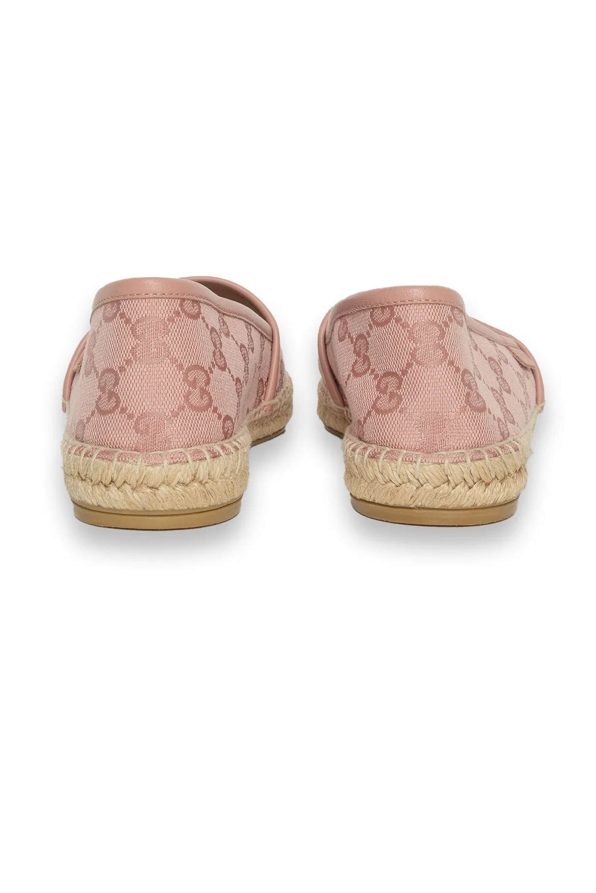 Gucci Size 37.5 GG Canvas Espadrille - Image 4