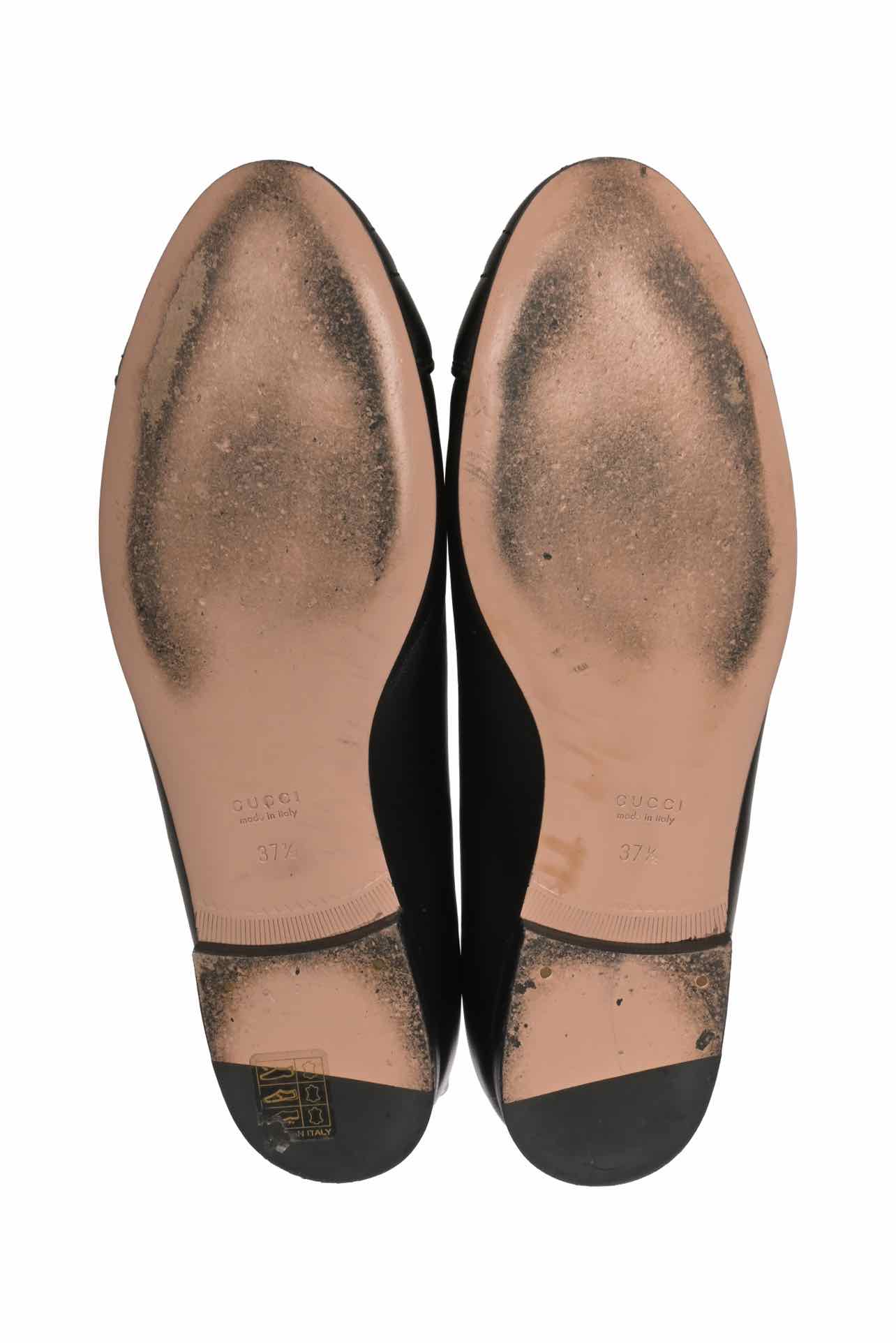Gucci Size 37.5 GG Cap Toe Ballet Flats - Image 6