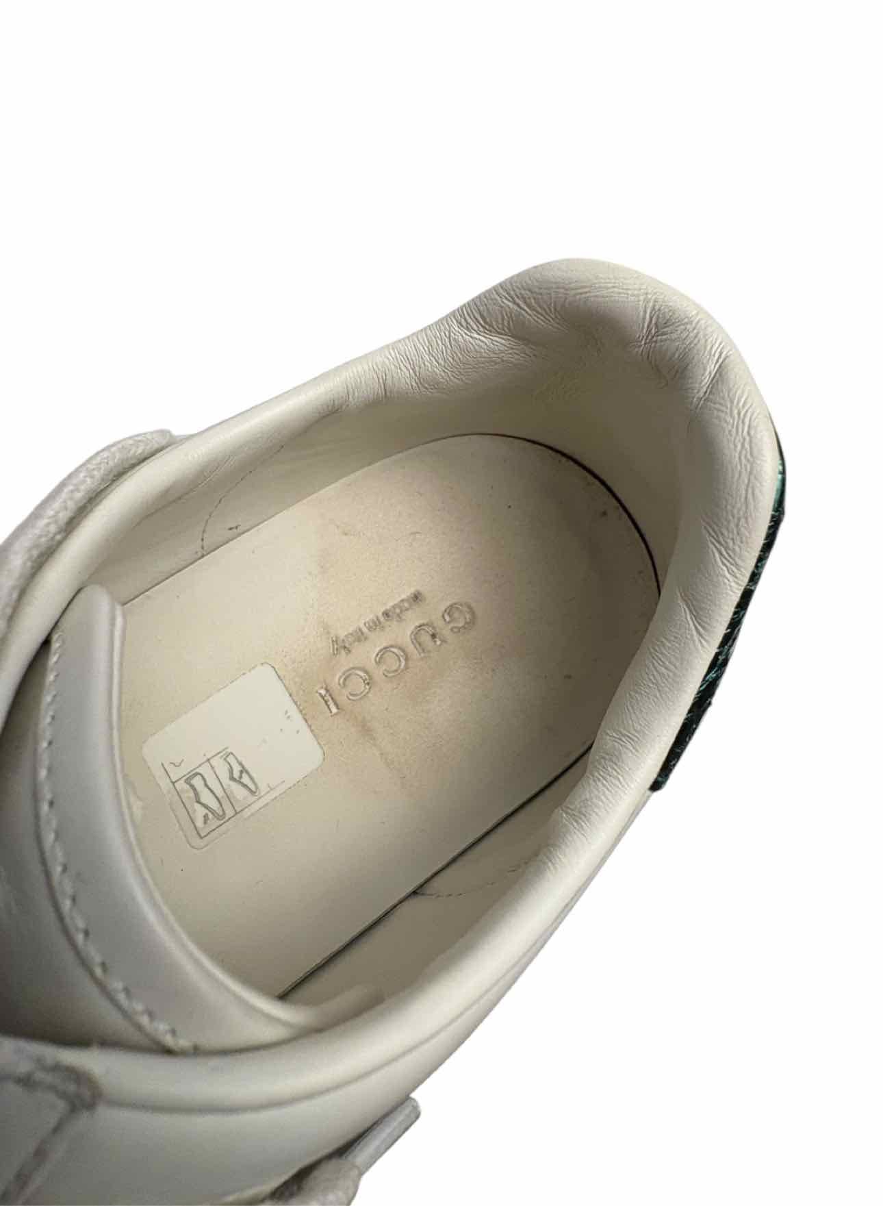 Gucci Size 38 Ace Leather Sneaker - Image 12