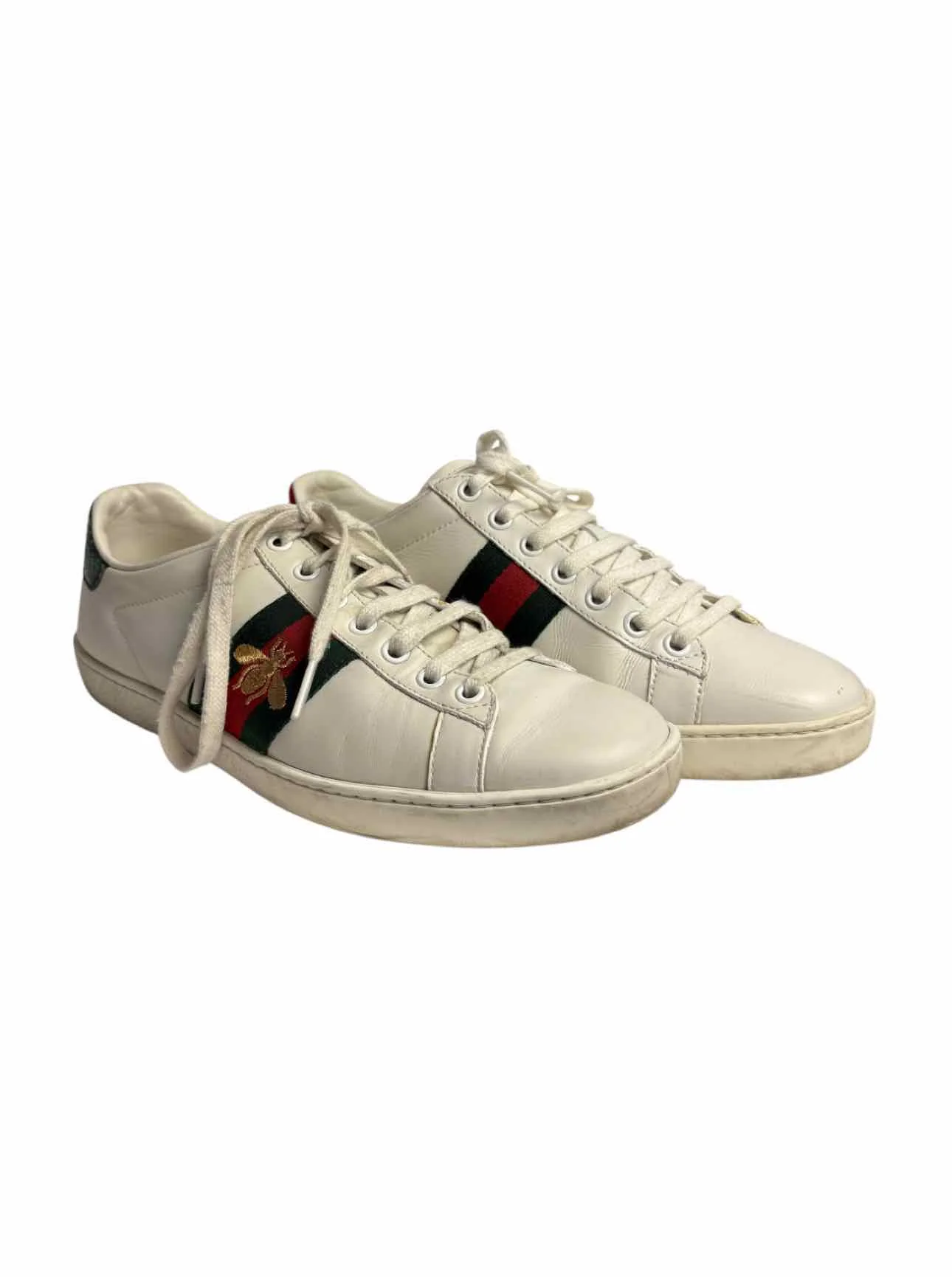Gucci Size 38 Ace Leather Sneaker - Image 2