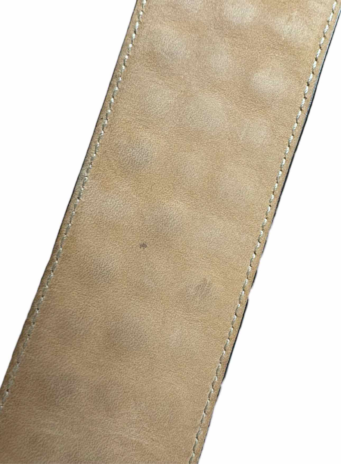 Gucci Size 38 Studded Leather Belt - Image 10