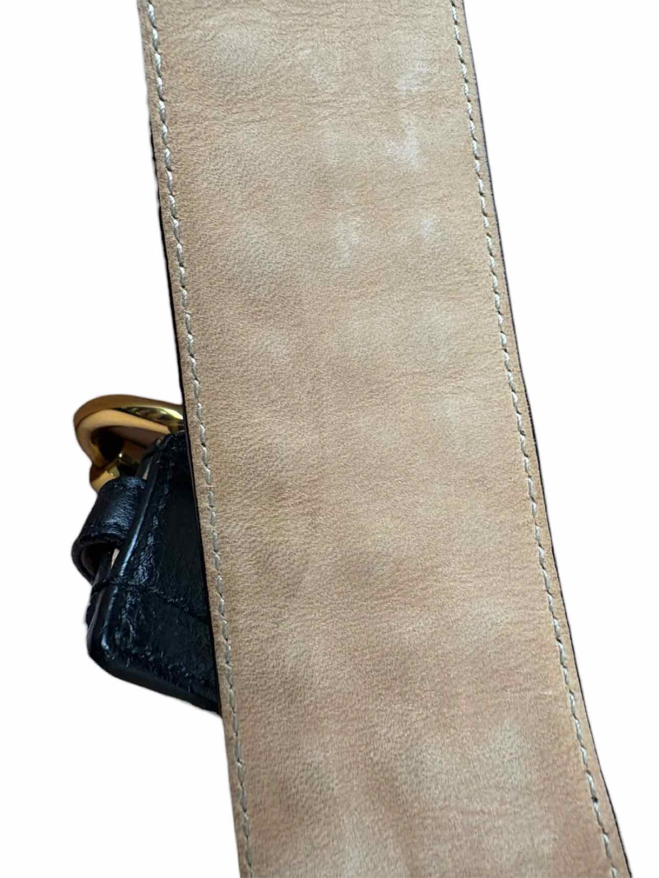 Gucci Size 38 Studded Leather Belt - Image 11
