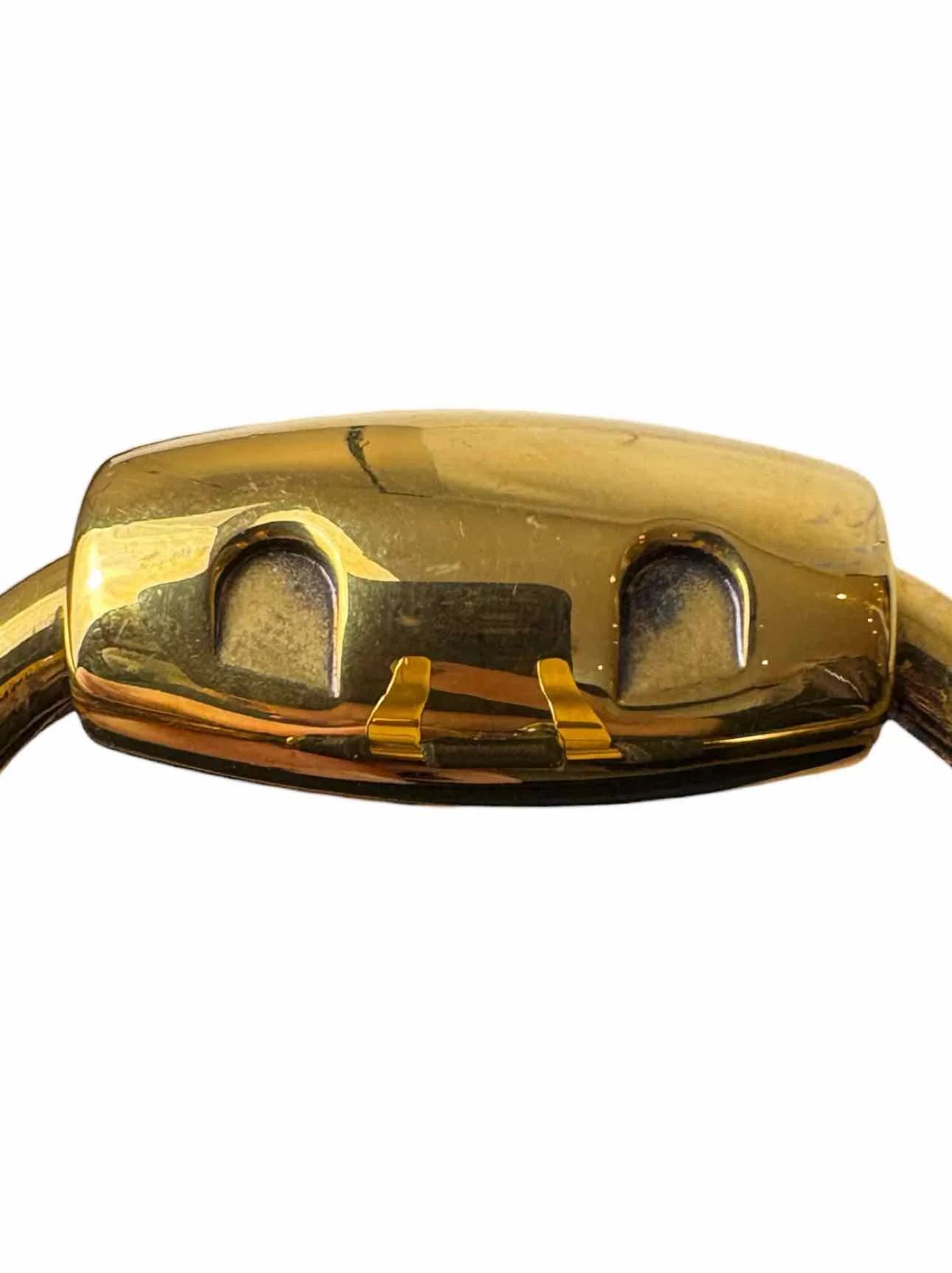 Gucci Size 38 Studded Leather Belt - Image 4