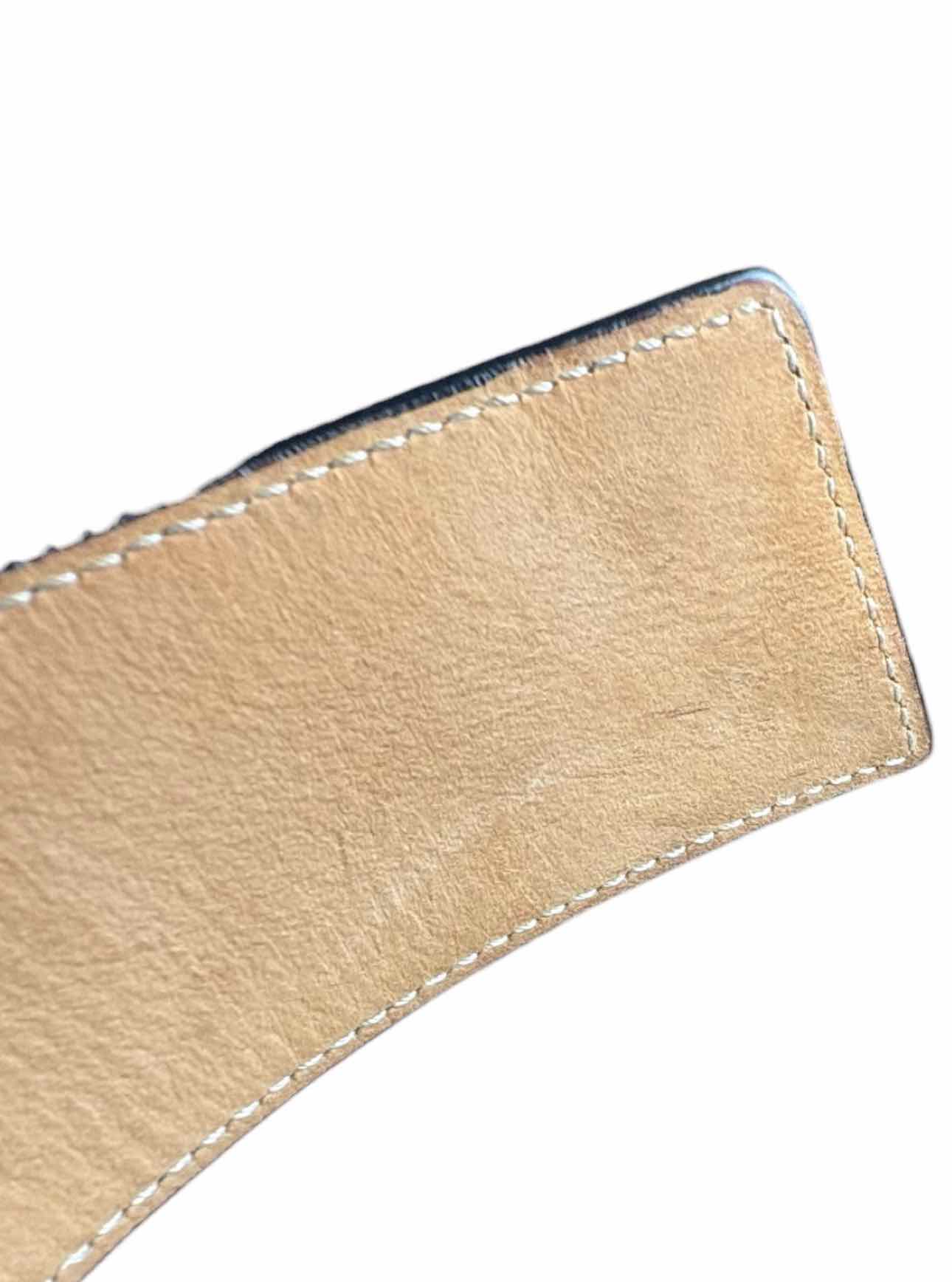 Gucci Size 38 Studded Leather Belt - Image 8