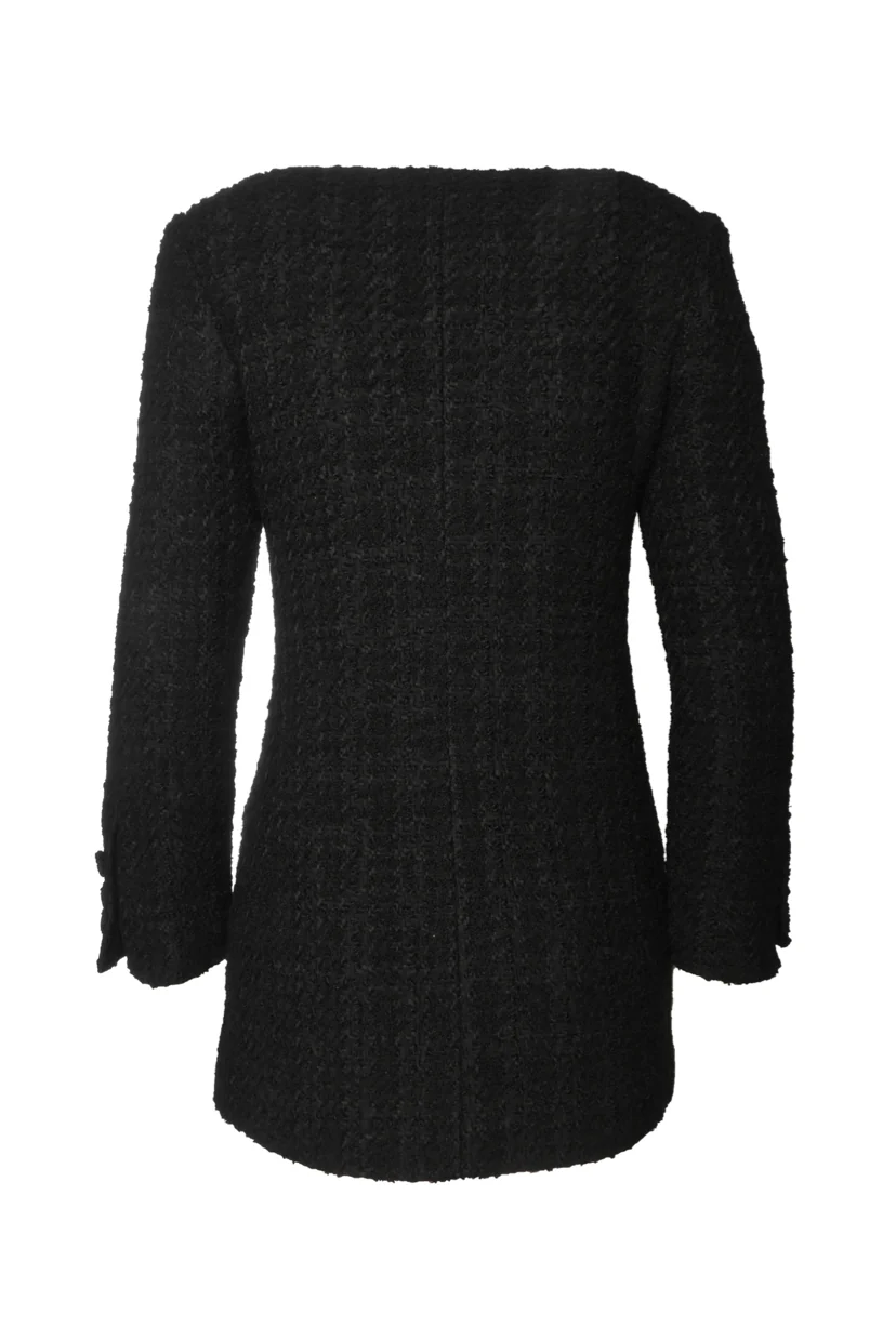 Gucci Size 38 Tweed Melange Jacket - Image 2
