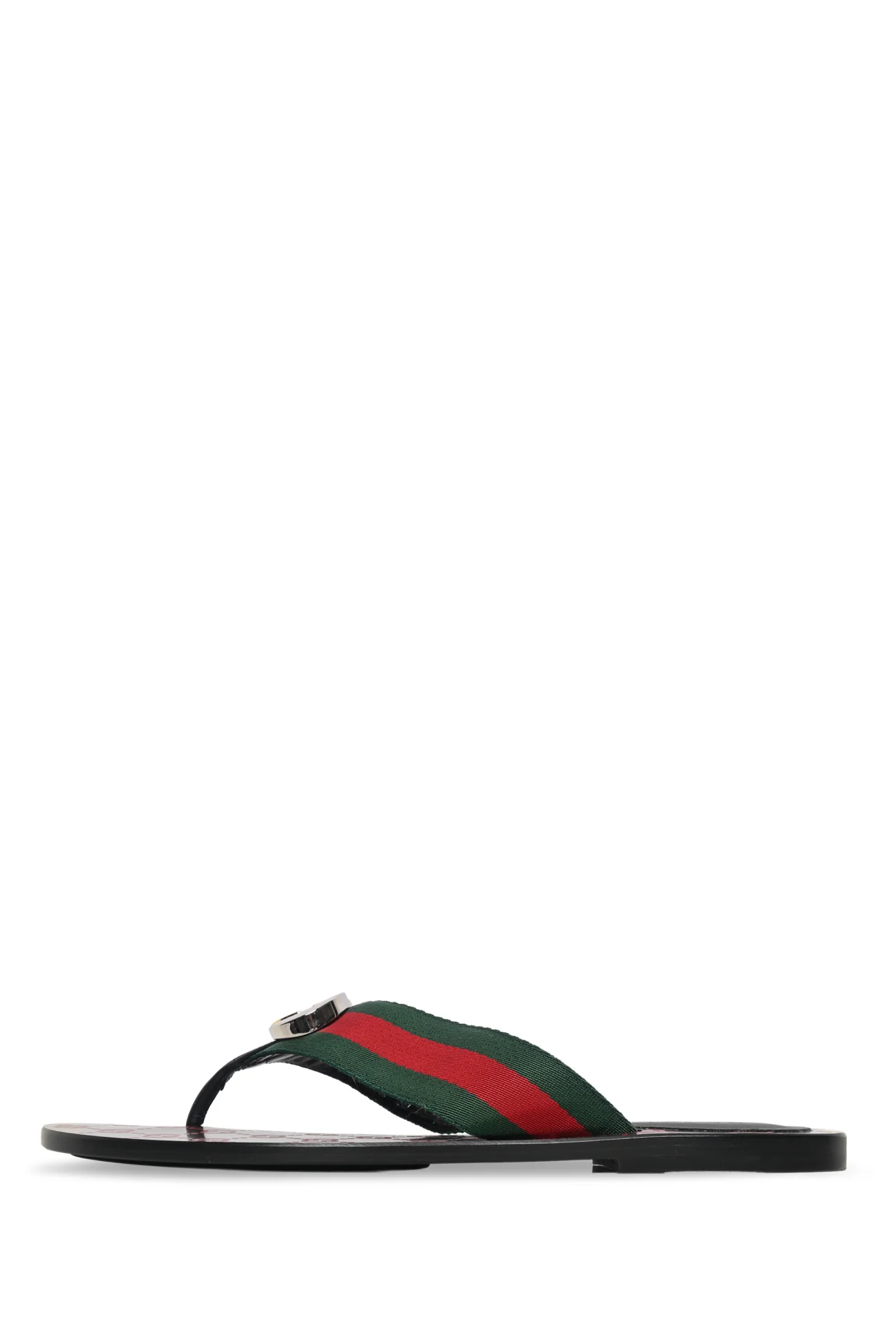 Gucci Size 39 Kika GG Web Thong Sandals - Image 3