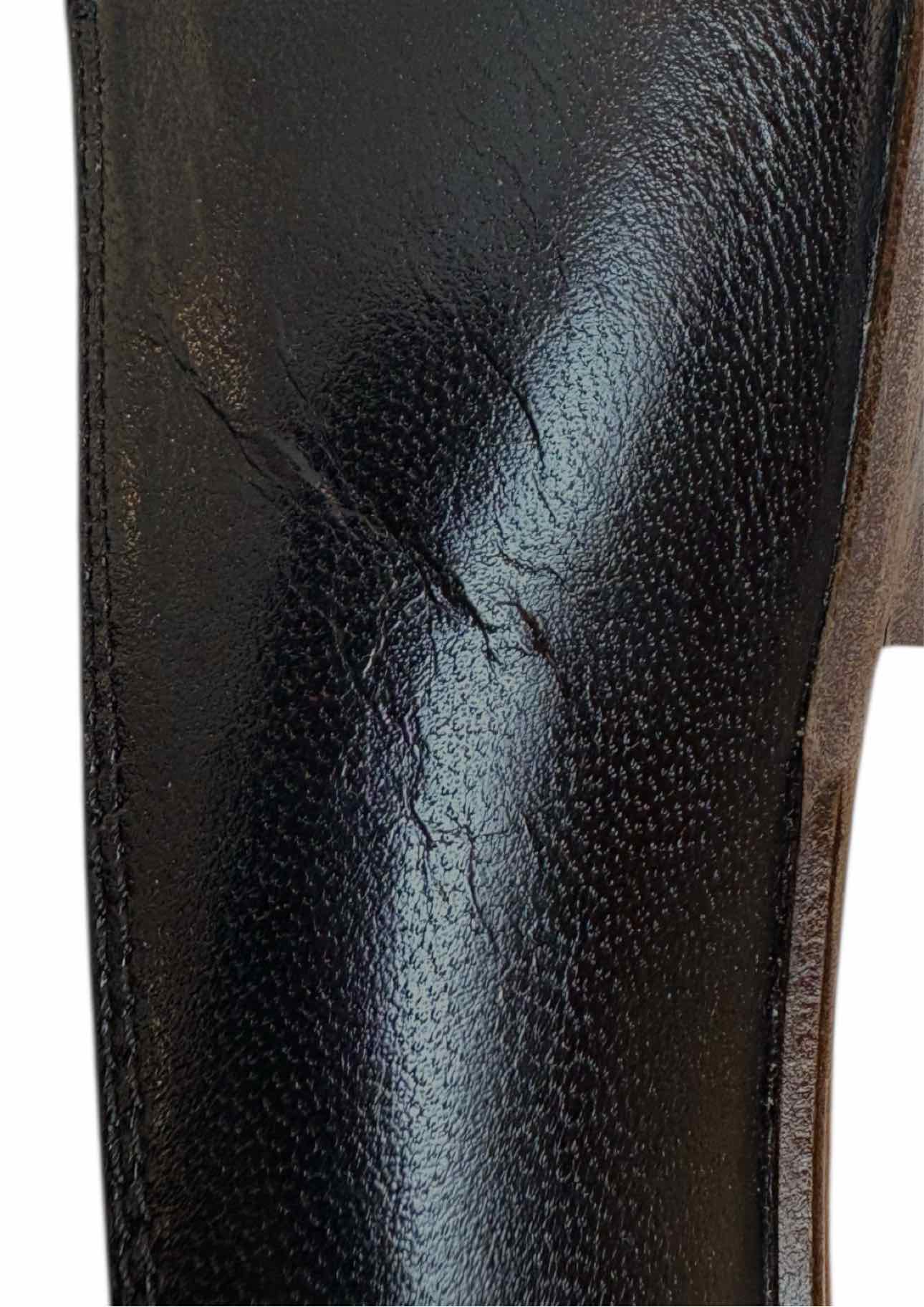 Gucci Size 39 Perforated GG Logo Flats - Image 7