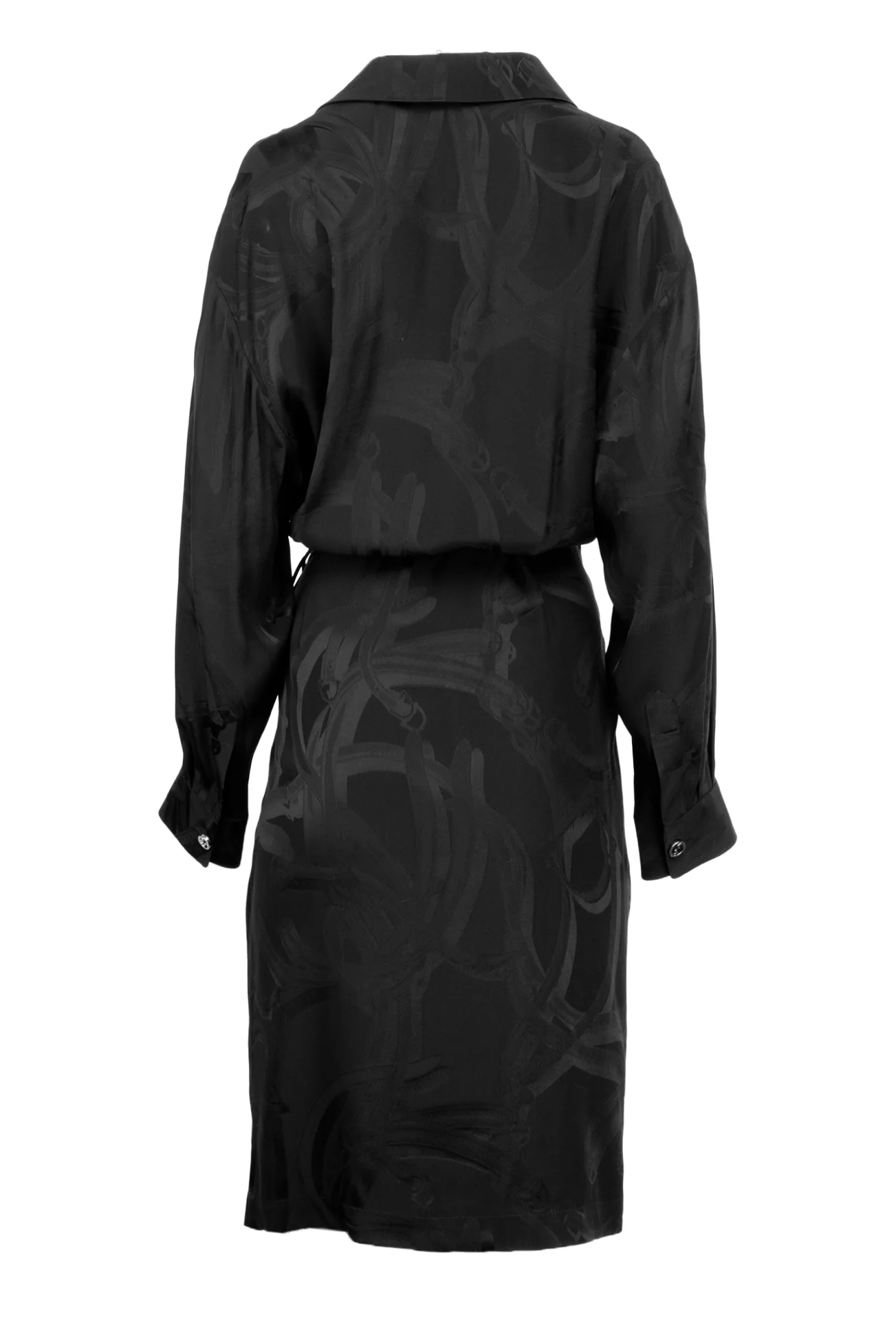 Gucci Size 40 Equestrian Printed Silk Maxi Dress - Image 2