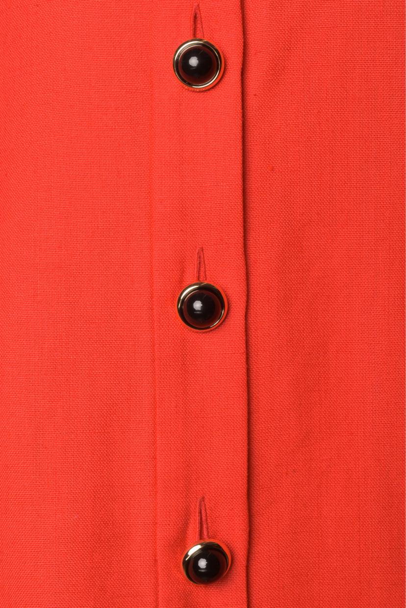 Gucci Size 40 Long Sleeve Bow Tie Maxi Dress - Image 4