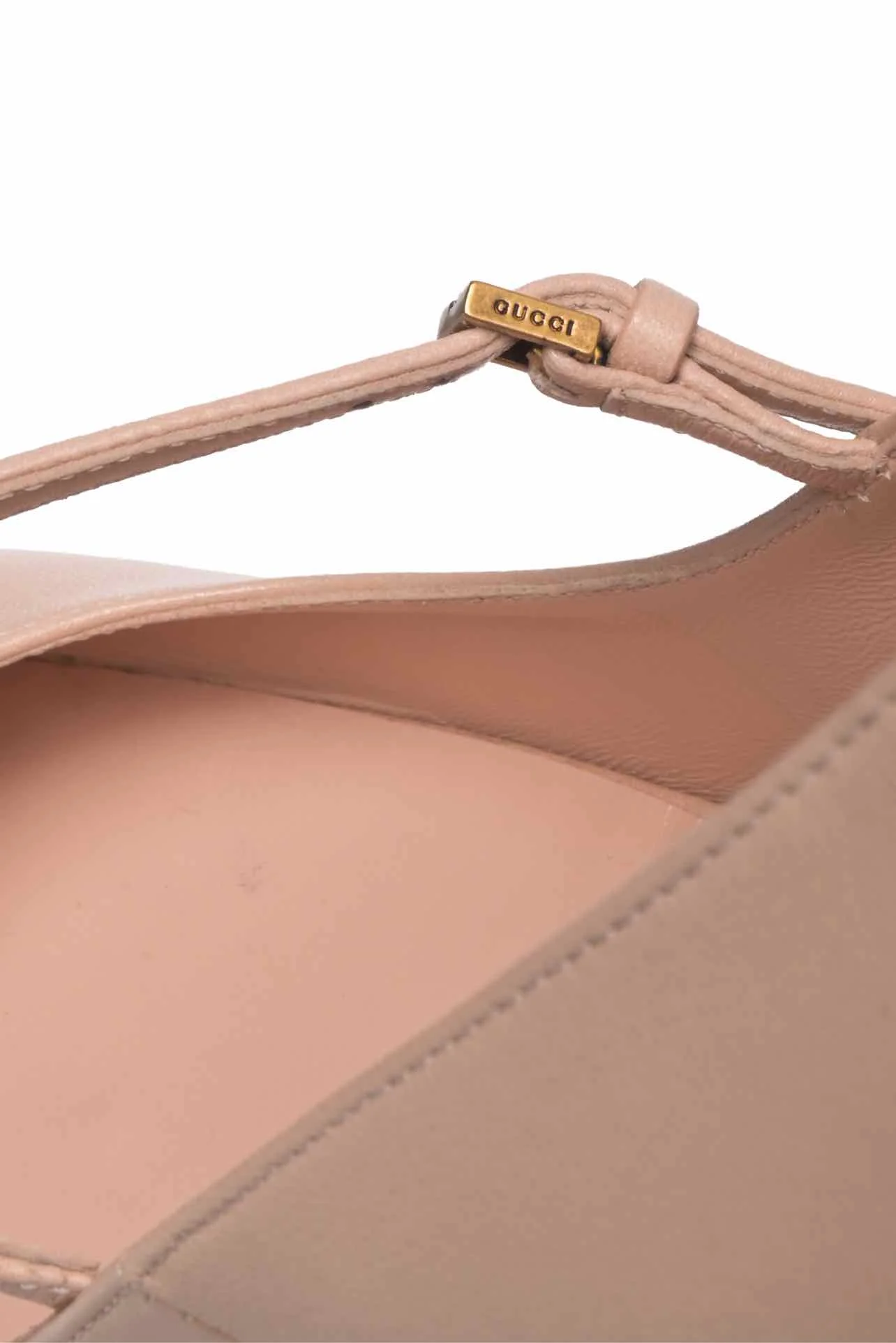 Gucci Size 40 Platform Leather Pumps - Image 5