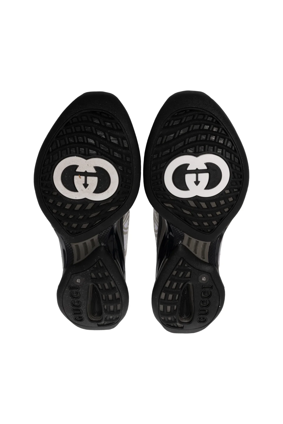 Gucci Women's Size 40 Technical Waves Run Trainers - Image 5