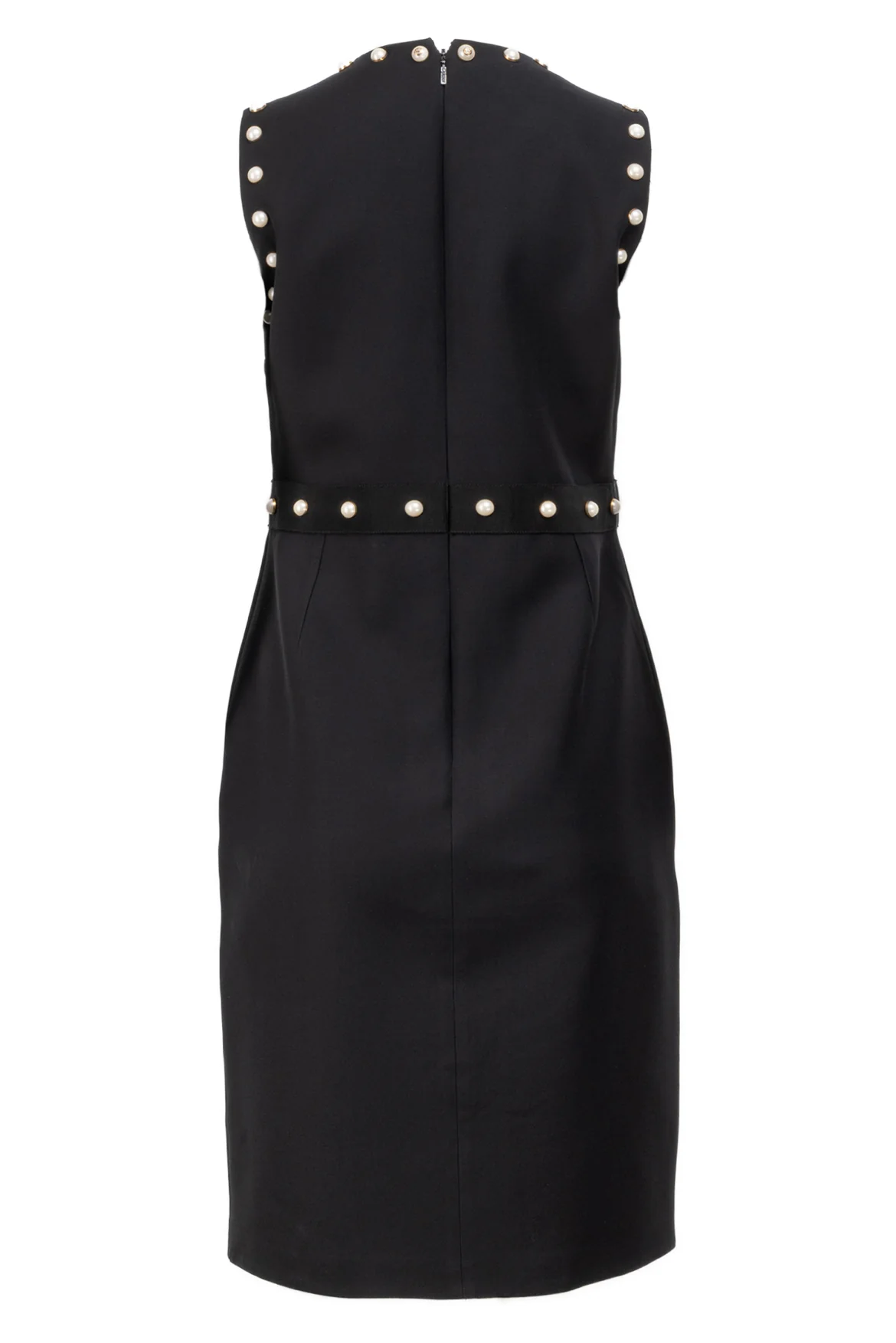 Gucci Size 44 Pearl Embellished Sleeveless Dress - Image 2