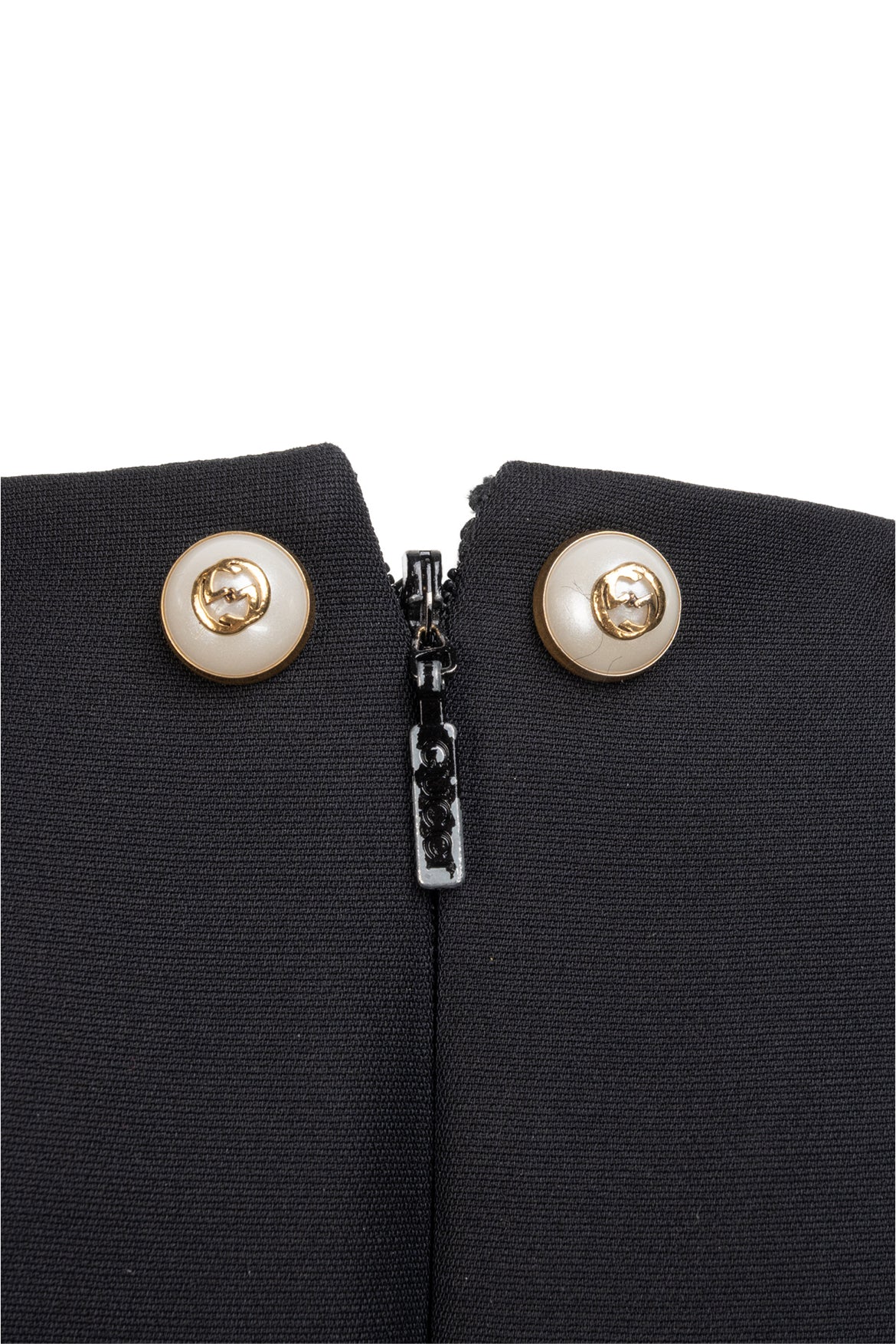 Gucci Size 44 Pearl Embellished Sleeveless Dress - Image 4