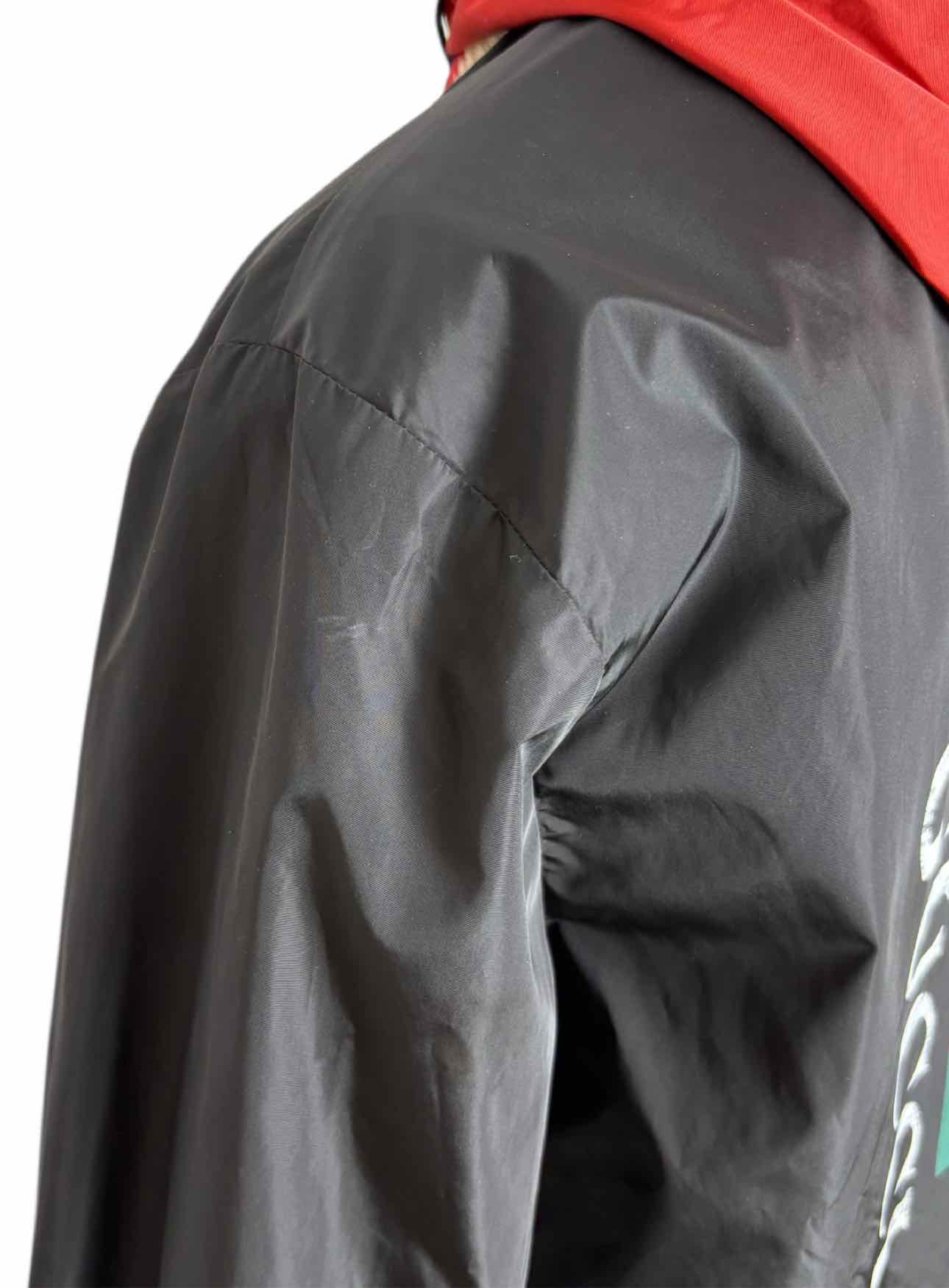 Gucci Size 46 Men's GG Logo Back Hooded Windbreaker Jacket - Image 4