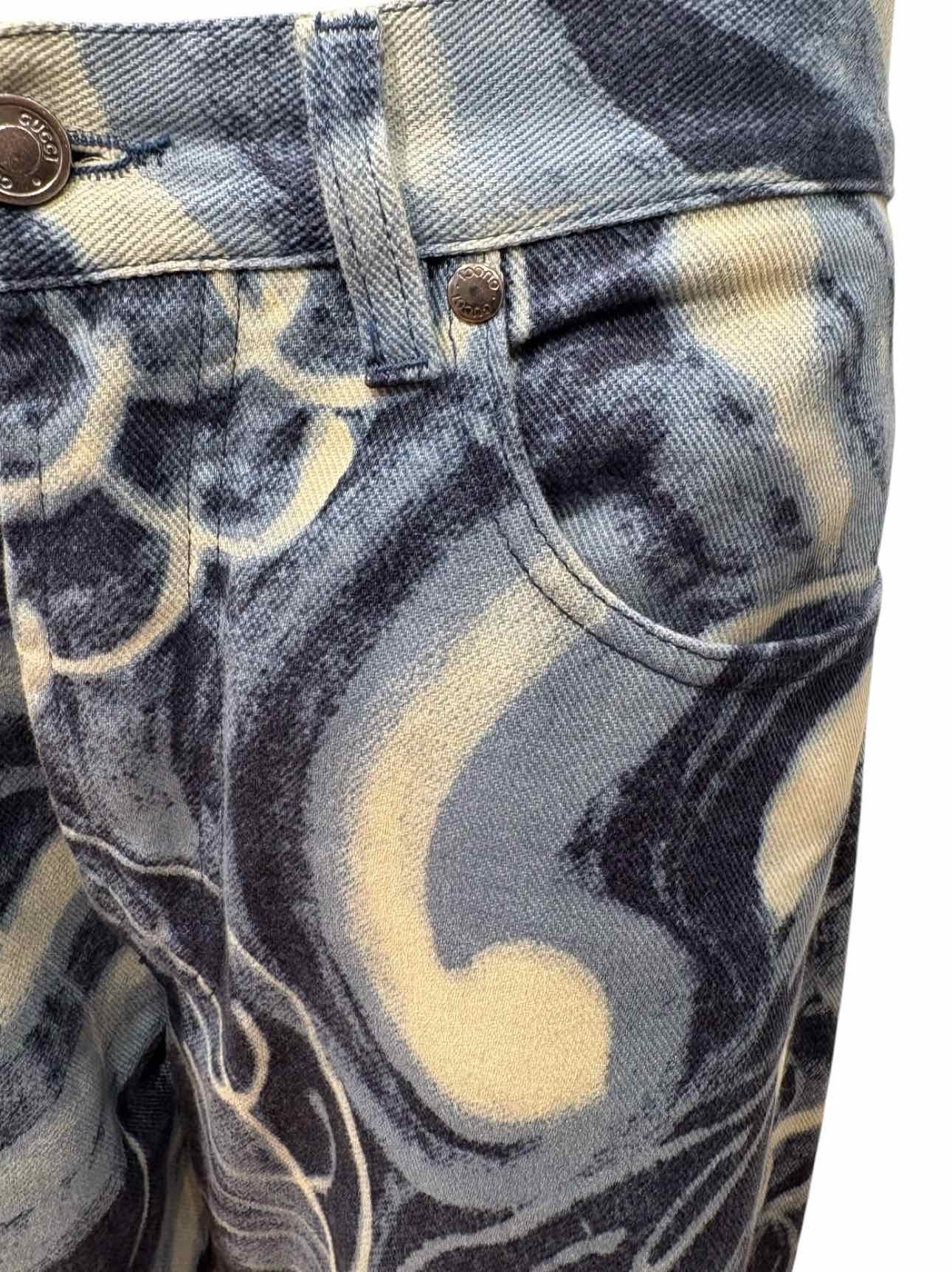 Gucci Size 46  Tom Ford SS 2001 Seaworld Jeans - Image 3