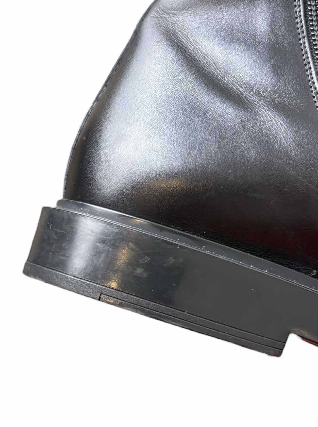 Gucci Size 6 Leather Combat Ankle Boots - Image 14