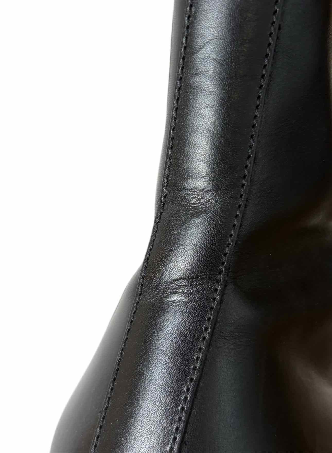 Gucci Size 6 Leather Combat Ankle Boots - Image 15