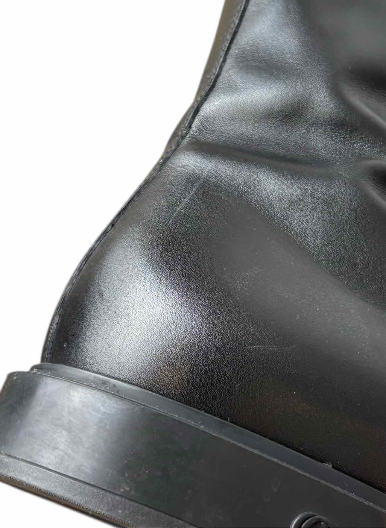 Gucci Size 6 Leather Combat Ankle Boots - Image 6