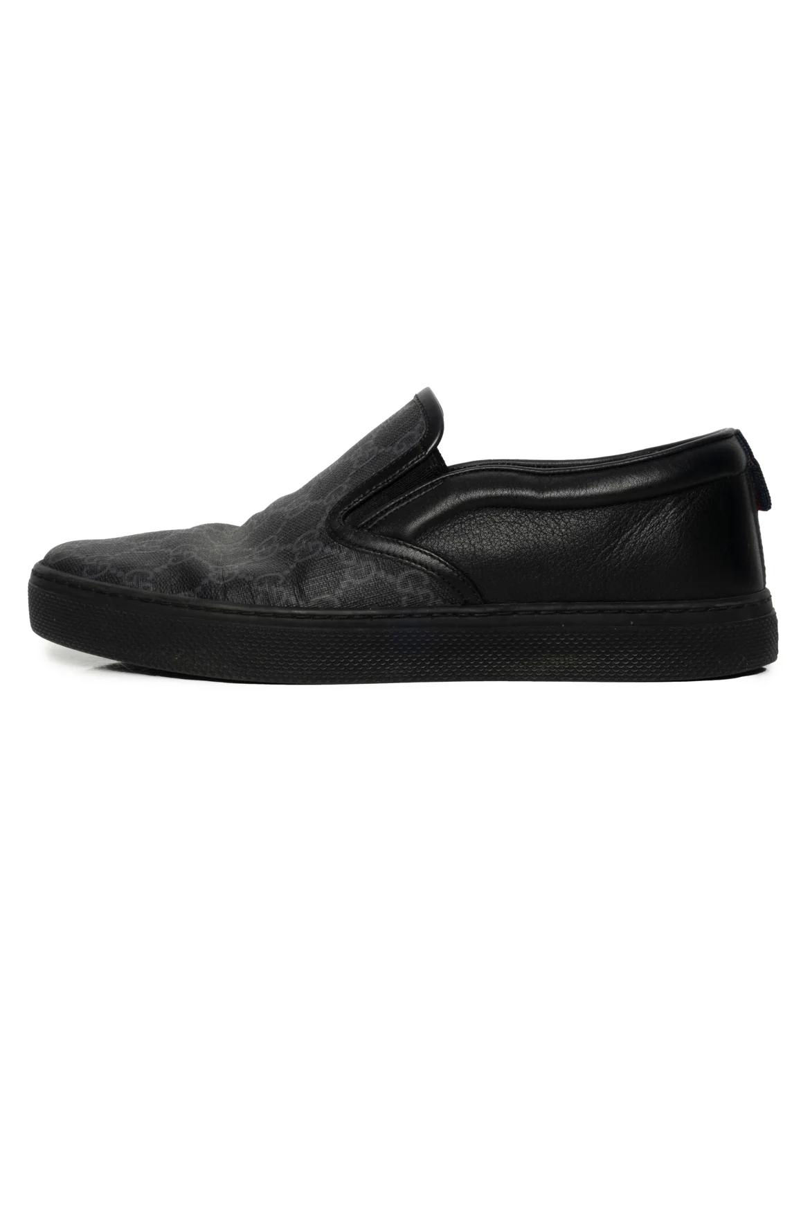 Gucci Size 7 Men's GG Supreme Monogram Mens Slip On Sneakers - Image 3