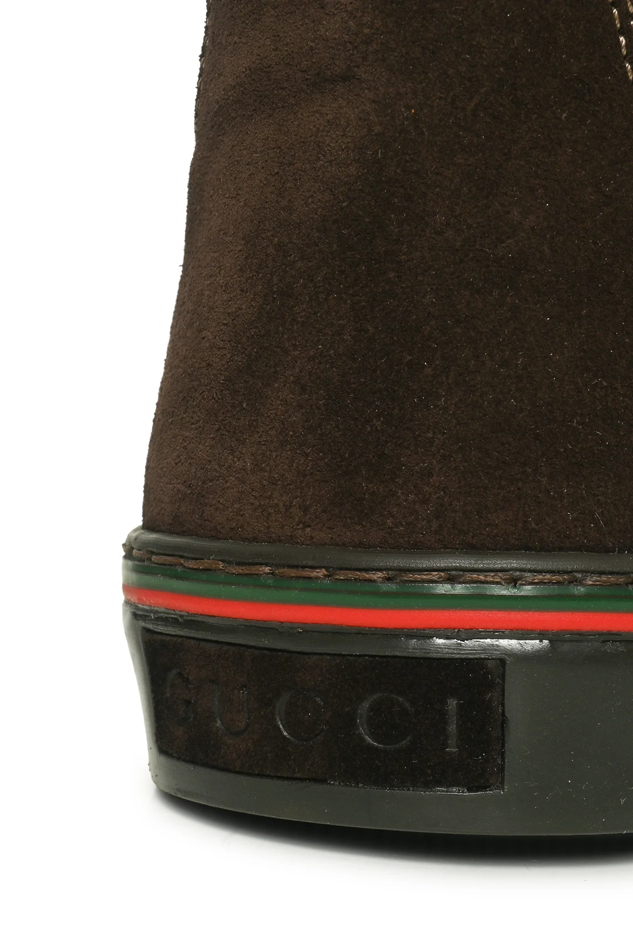 Gucci Size 9.5 Men's GG Canvas & Suede High Top Sneakers - Image 7