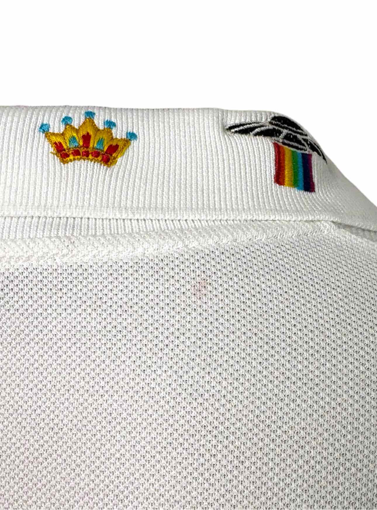 Gucci Size L Men's Embroidered Cotton Polo Shirt - Image 4