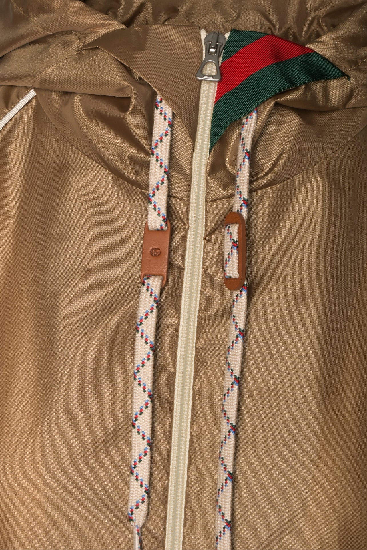 Gucci Size L Men's Hoooded Windbreaker Jacket - Image 3