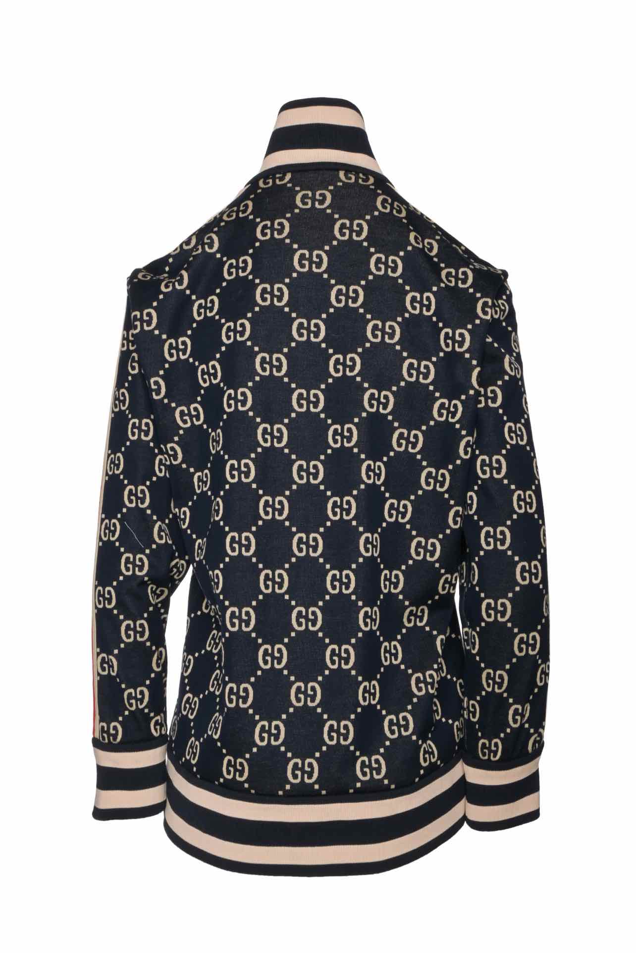 Gucci Size M Men's GG Jacquard Cotton Jacket - Image 2
