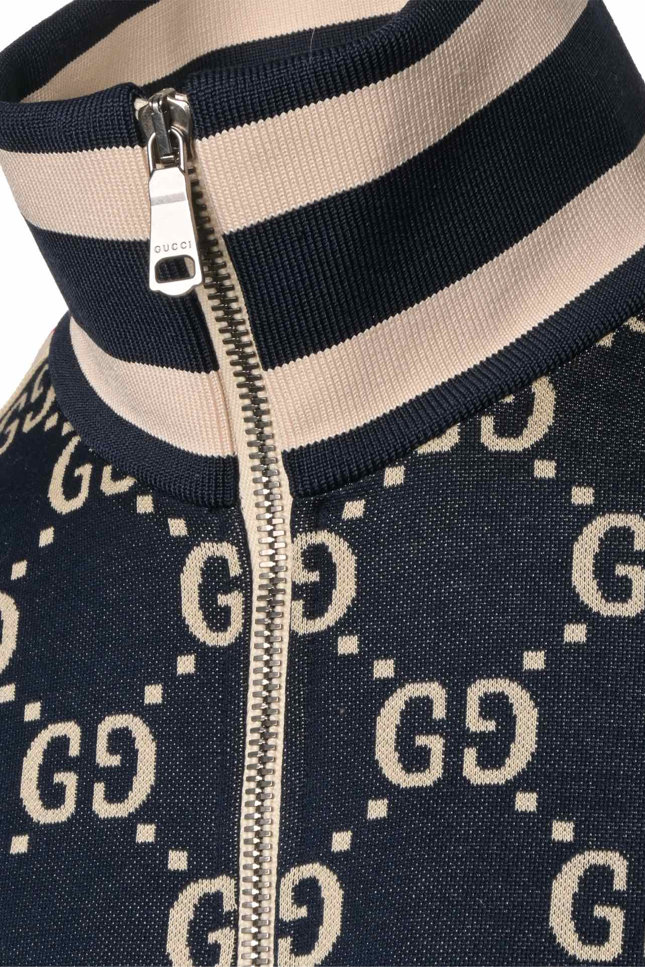 Gucci Size M Men's GG Jacquard Cotton Jacket - Image 3