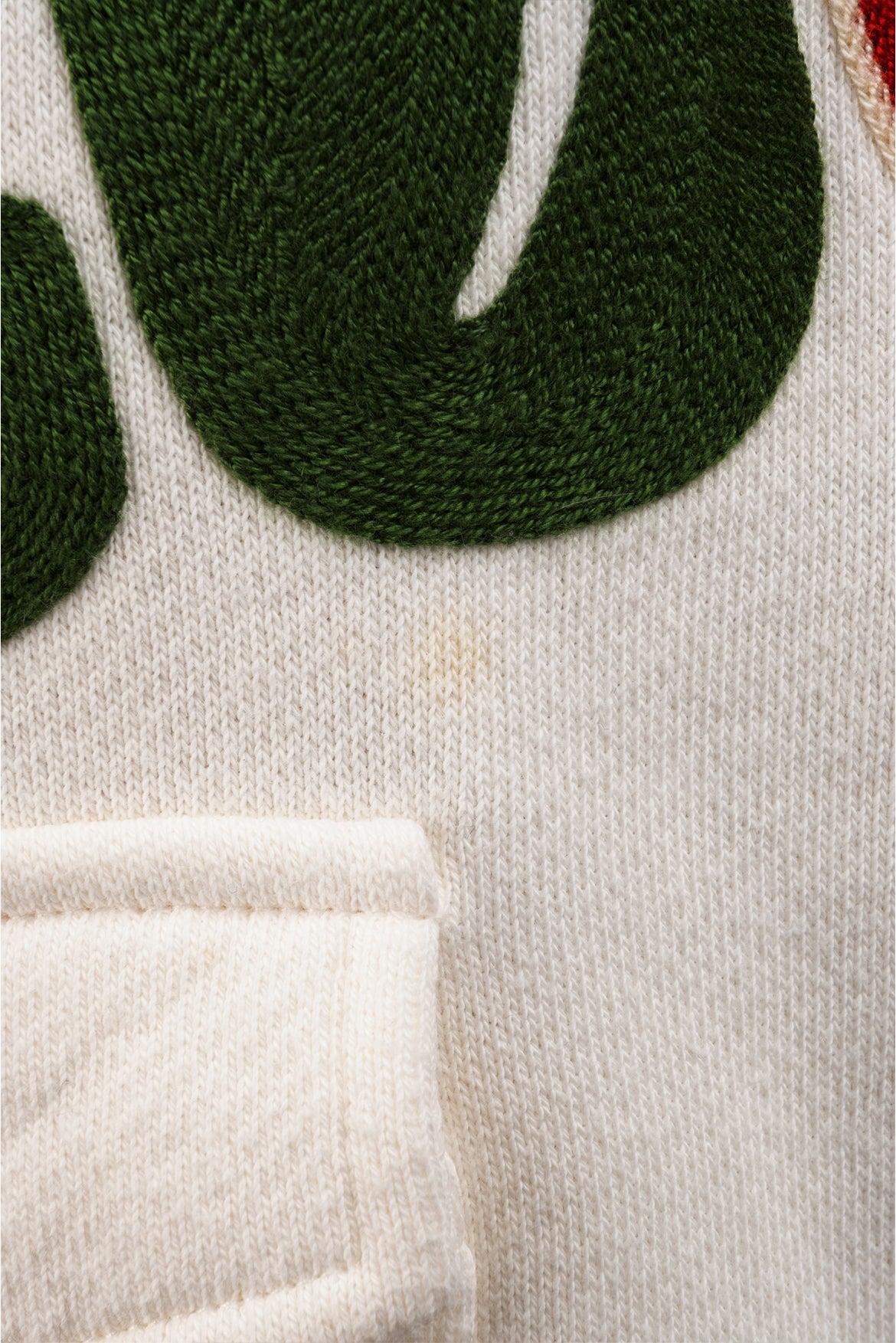 Gucci Size S Cherry Embroidered Front Pocket Sweatshirt - Image 4