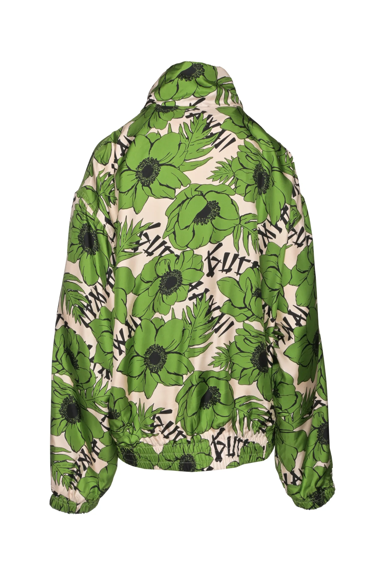 Gucci Size XL Men's Hawaii Poppy Floral Silk Jacket - Image 2