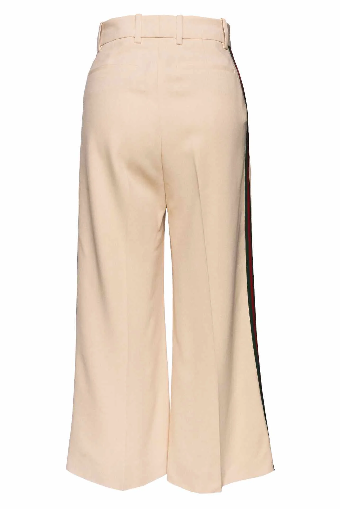 Gucci Size XS Crepe Wed Stripe Detail Culottes - Image 2
