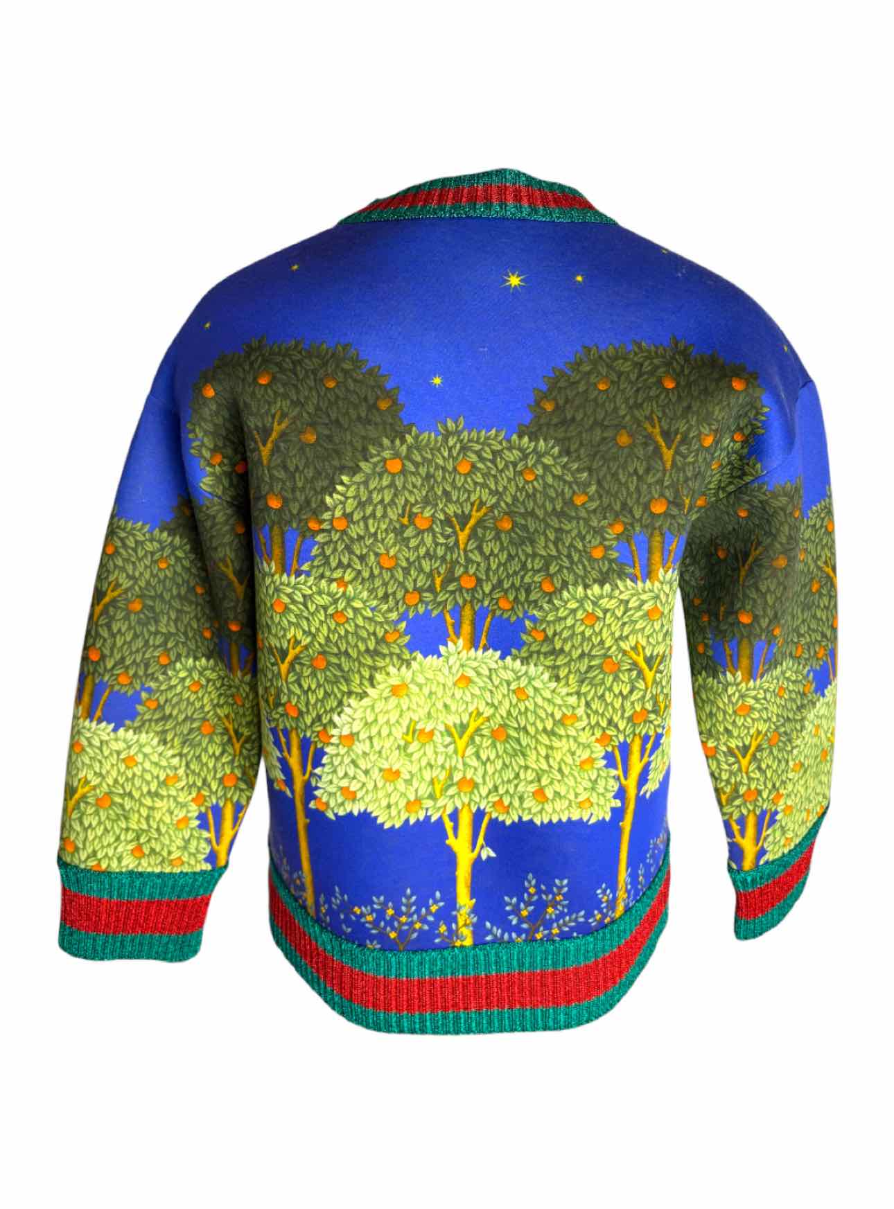 Gucci Size XS Night Garden Print Sweatshirt - Image 2