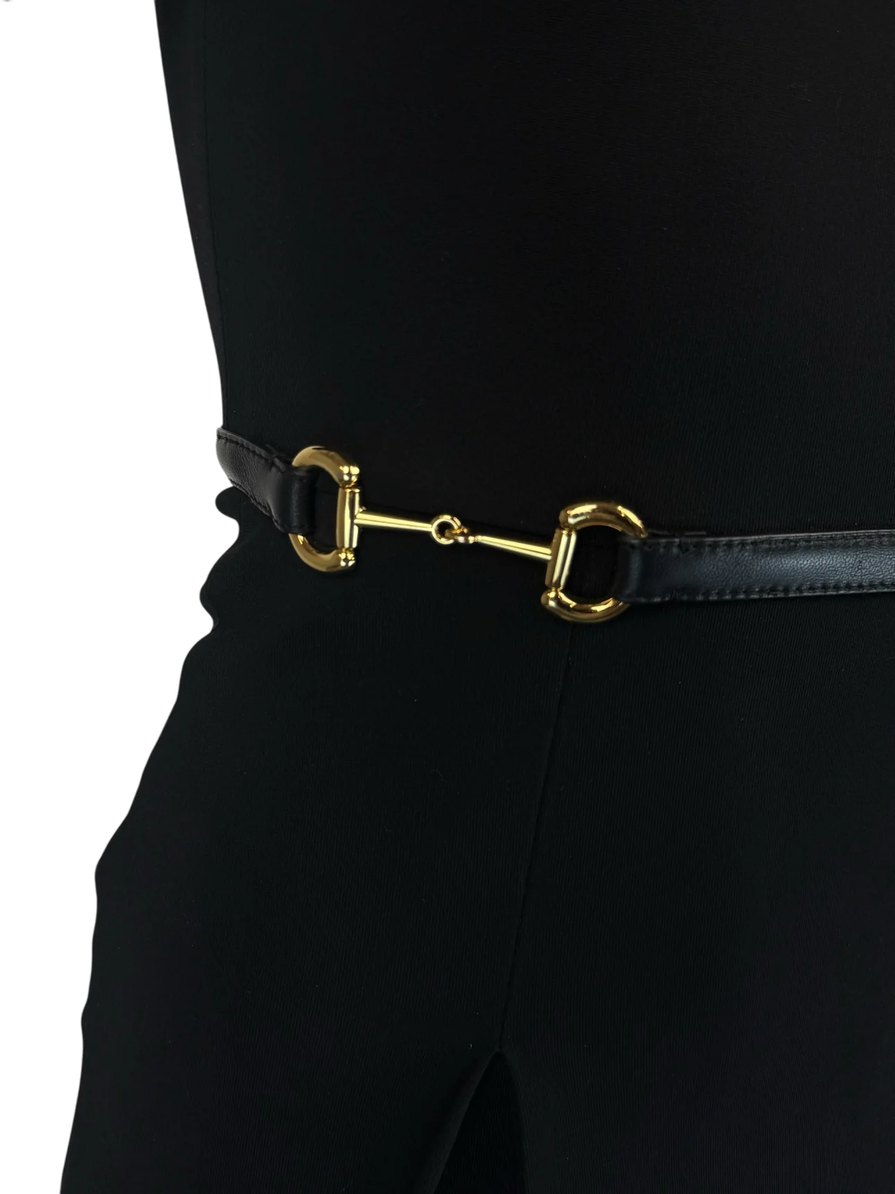 Gucci Size XXS Horsebit Belt Pleated Dress - Image 4
