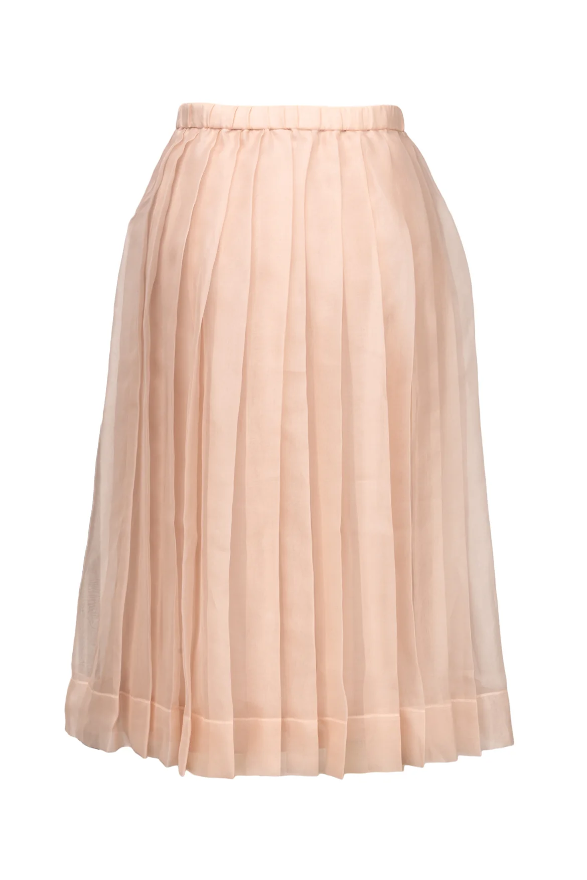 Gucci Size XXS/XS Youth 12 Silk Pleated Midi Skirt - Image 2
