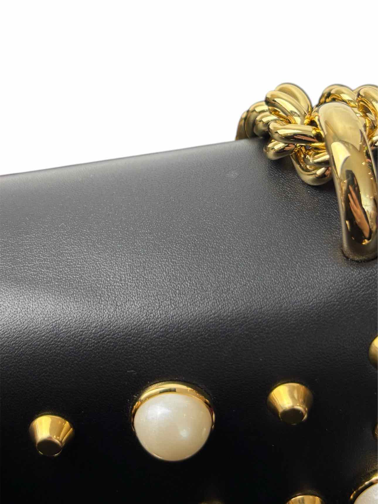 Gucci Small Studded Leather Padlock Purse - Image 10
